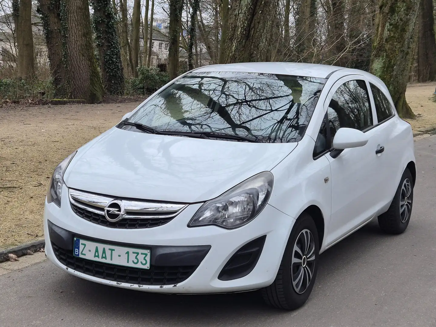 Opel Corsa 1.0i Enjoy  EURO 5.CT ET CAR PASS OK.12 MOIS GARA Wit - 2