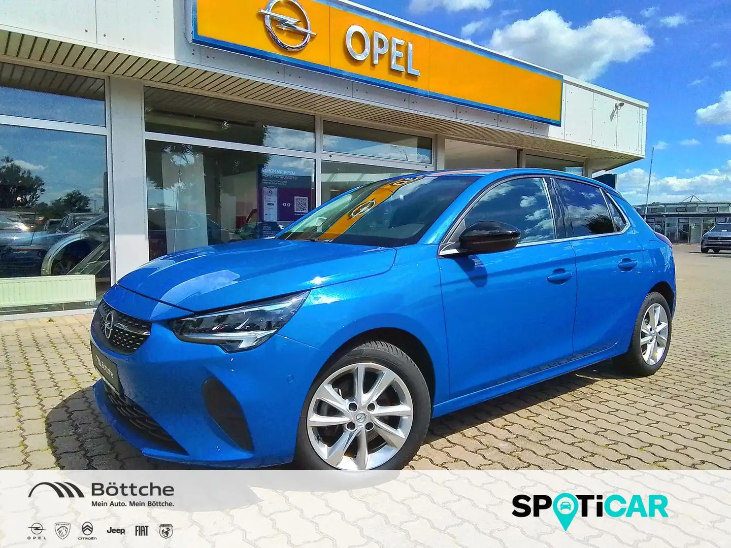 Opel Corsa F 1.2 Elegance Blau - 1