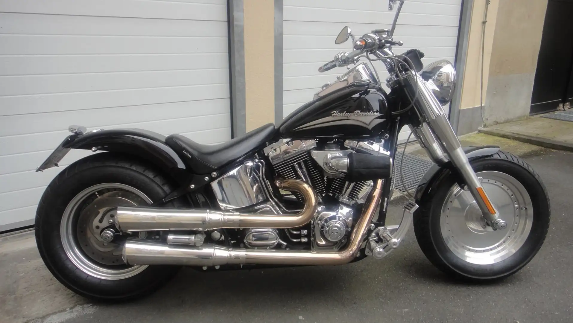 Harley-Davidson Fat Boy FLSTF Noir - 1