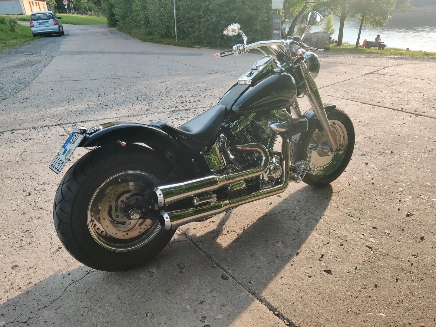 Harley-Davidson Fat Boy FLSTF Noir - 2