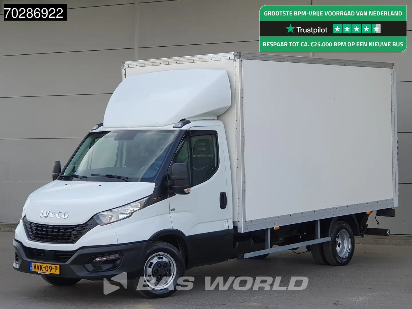 Iveco Daily 35C16 3.0L Laadklep Dubbellucht Bakwagen Airco Cru Wit - 1