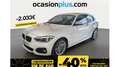 BMW 118 118iA Blanc - thumbnail 1