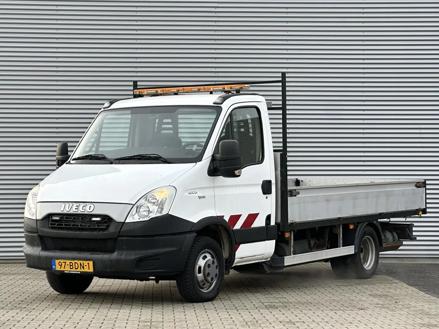 Iveco Daily 50C14G 375 CNG Openlaadbak Pritsche clima Blanc - 1