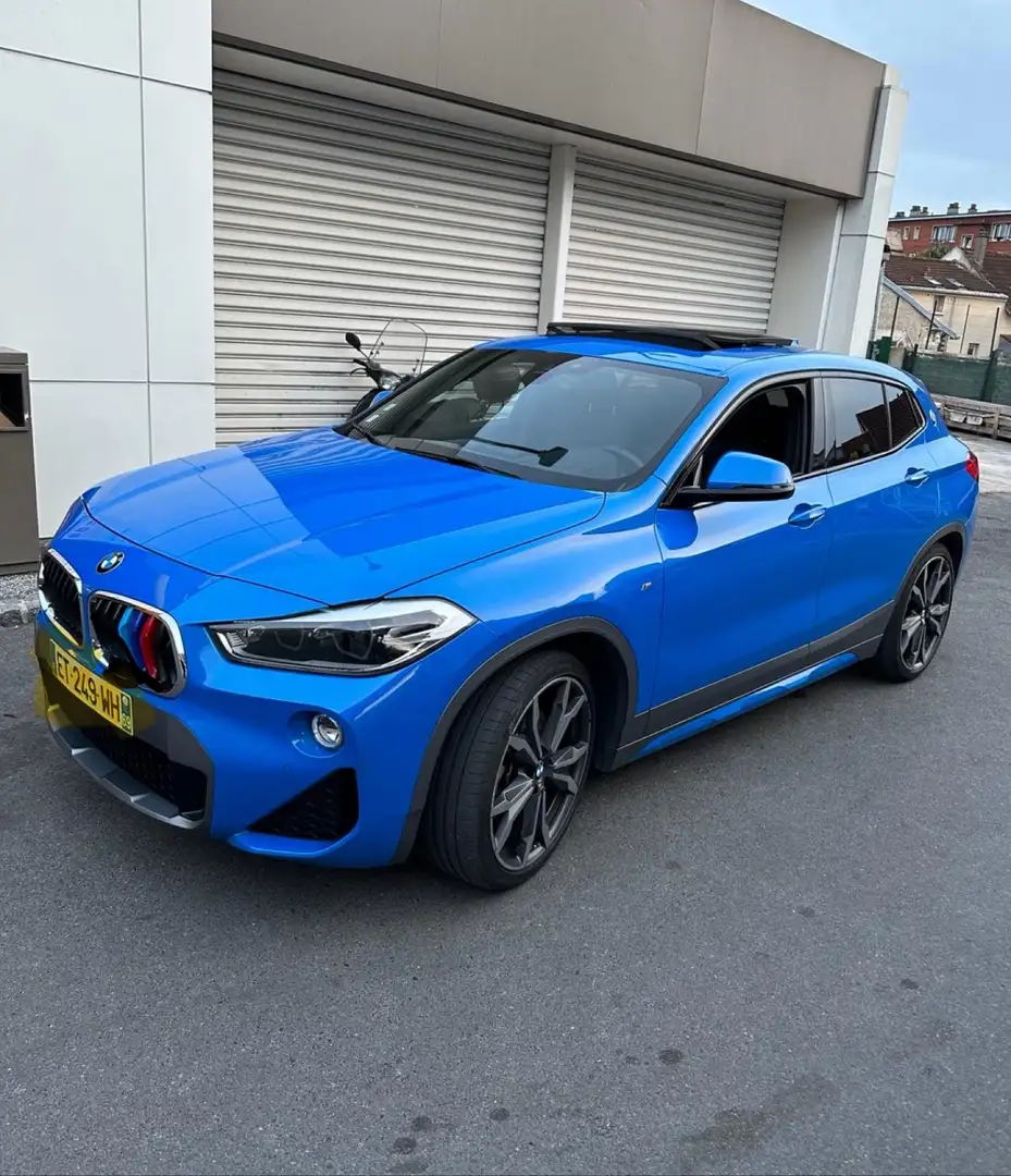 BMW X2 M xDrive 20d 190 ch BVA8 Sport X Modrá - 2