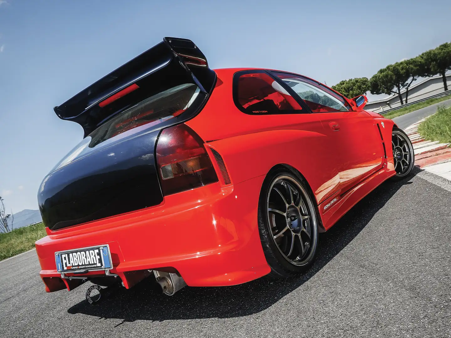 Honda Civic Civic 3p 1.6 vti c/abs,CL,clima,TA cat. Rood - 2