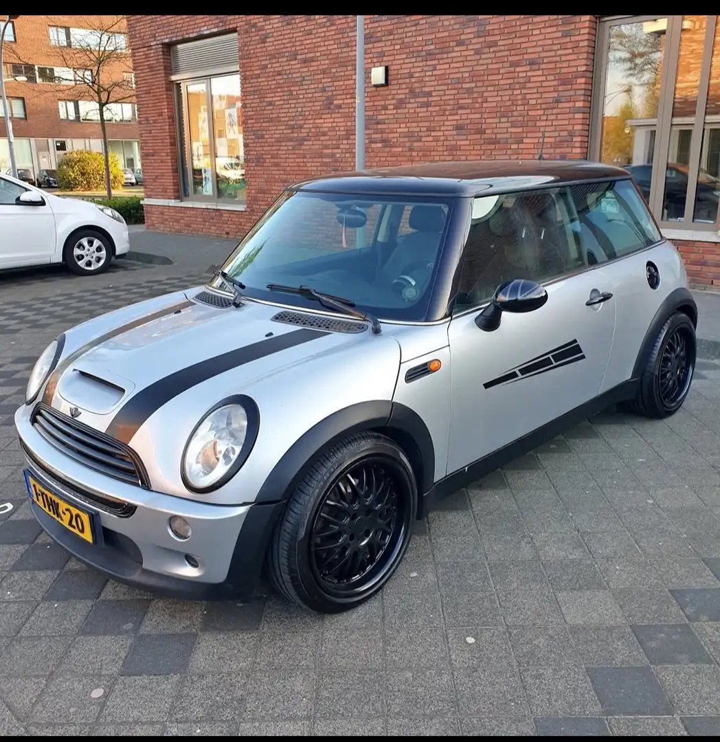 MINI 2002 Mini cooper S 1.6 automaat xenon opendak Szary - 1