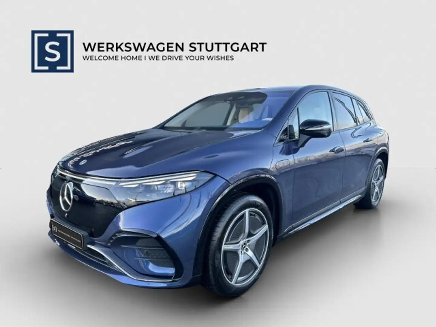 Mercedes-Benz EQS SUV EQS SUV 580 4M AMG BusinessClass 7-Sitze NAPPA Blau - 1