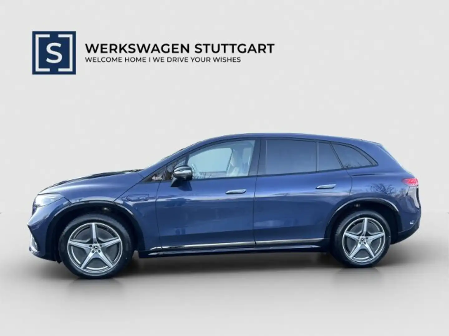 Mercedes-Benz EQS SUV EQS SUV 580 4M AMG BusinessClass 7-Sitze NAPPA Blau - 2