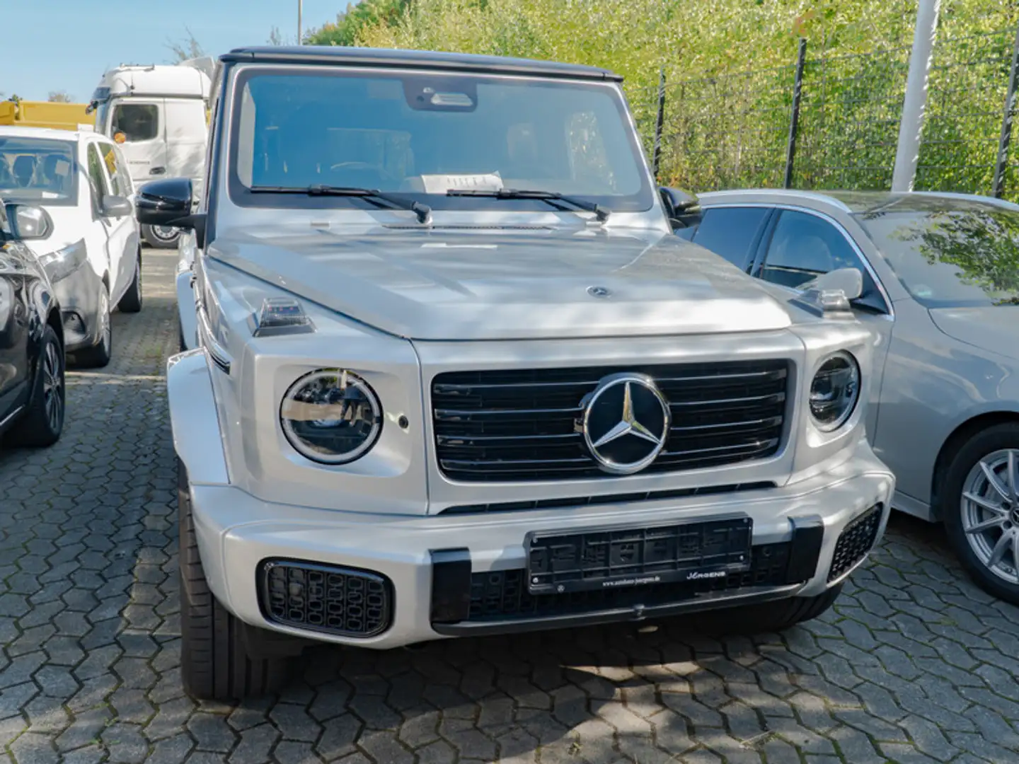 Mercedes-Benz G 450 d AMG-Sport/SHD/Stdhz/AHK/Fond-Entertain Argent - 2