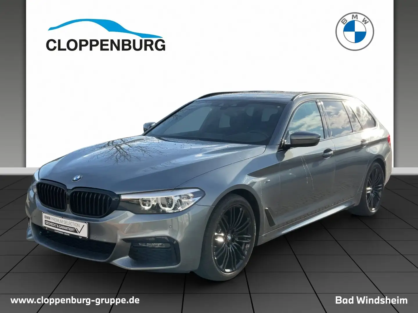 BMW 520 d Touring M Sportpaket Head-Up Komfortzg. Grau - 1