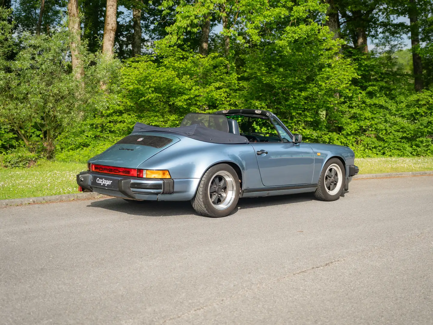 Porsche 911 911 Cabriolet 3.2 Bleu - 2