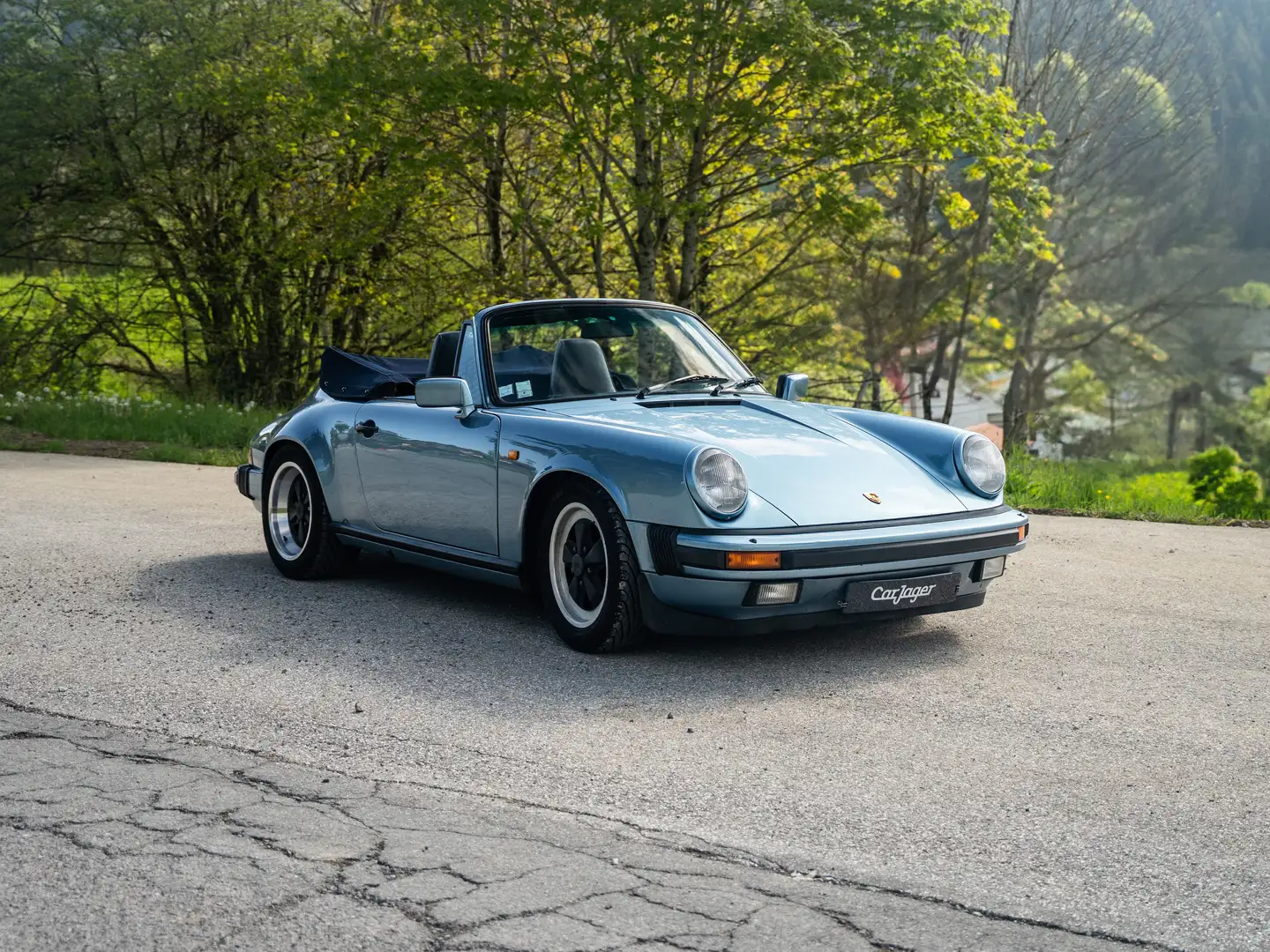 Porsche 911 911 Cabriolet 3.2 Bleu - 1