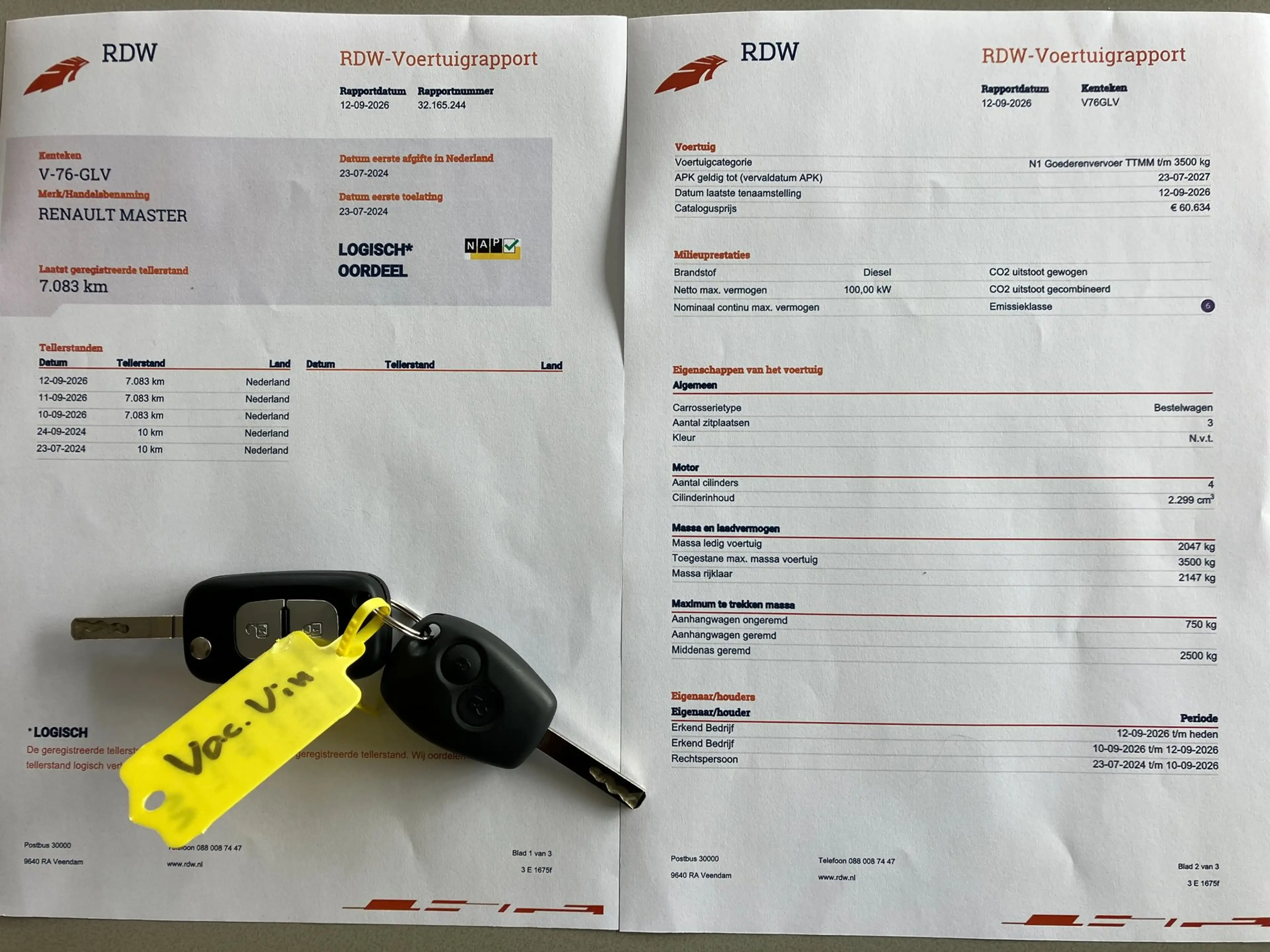 Renault Master T35 2.3 dCi 135 L3H2 Work Edition Geschikt voor de — photo 35