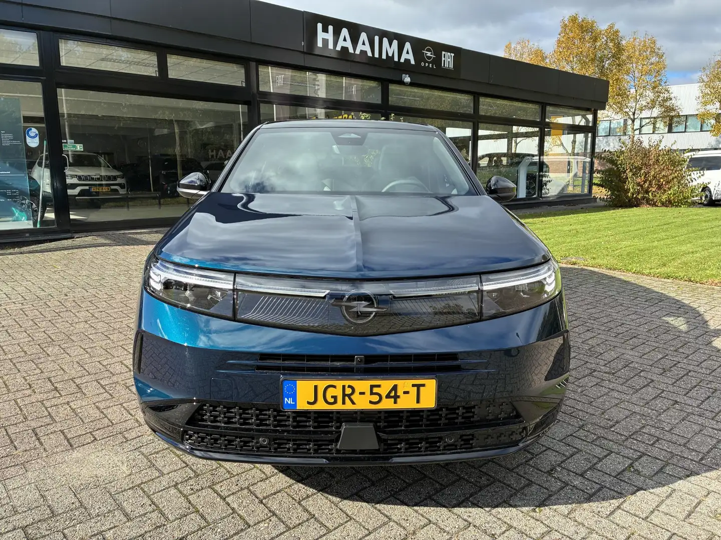 Opel Grandland 1.6 Turbo Plug-in-Hybrid GS | ECC | Panoramisch gl Blauw - 2