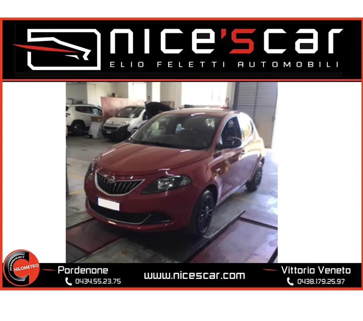 Lancia Ypsilon Ypsilon 1.0 FireFly 5 porte S&S Hybrid Ecochic Si Rouge - 1