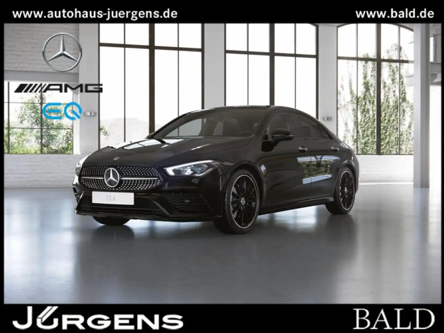 Mercedes-Benz CLA 250 e Coupé AMG-Sport/Pano/Night/Ambi/LED/19 Schwarz - 1