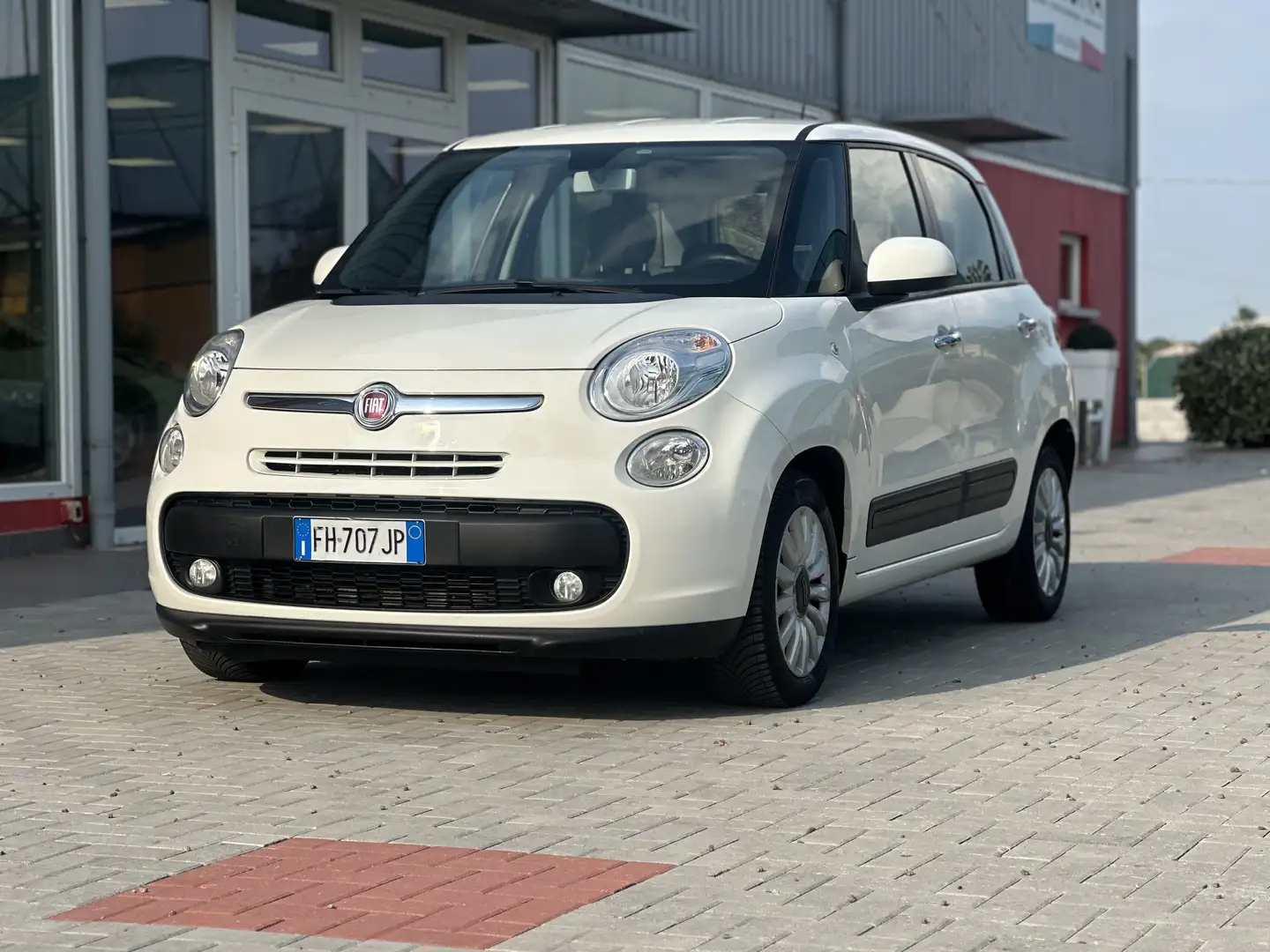 Fiat 500L 500L 1.3 mjt Lounge 95cv Blanc - 2