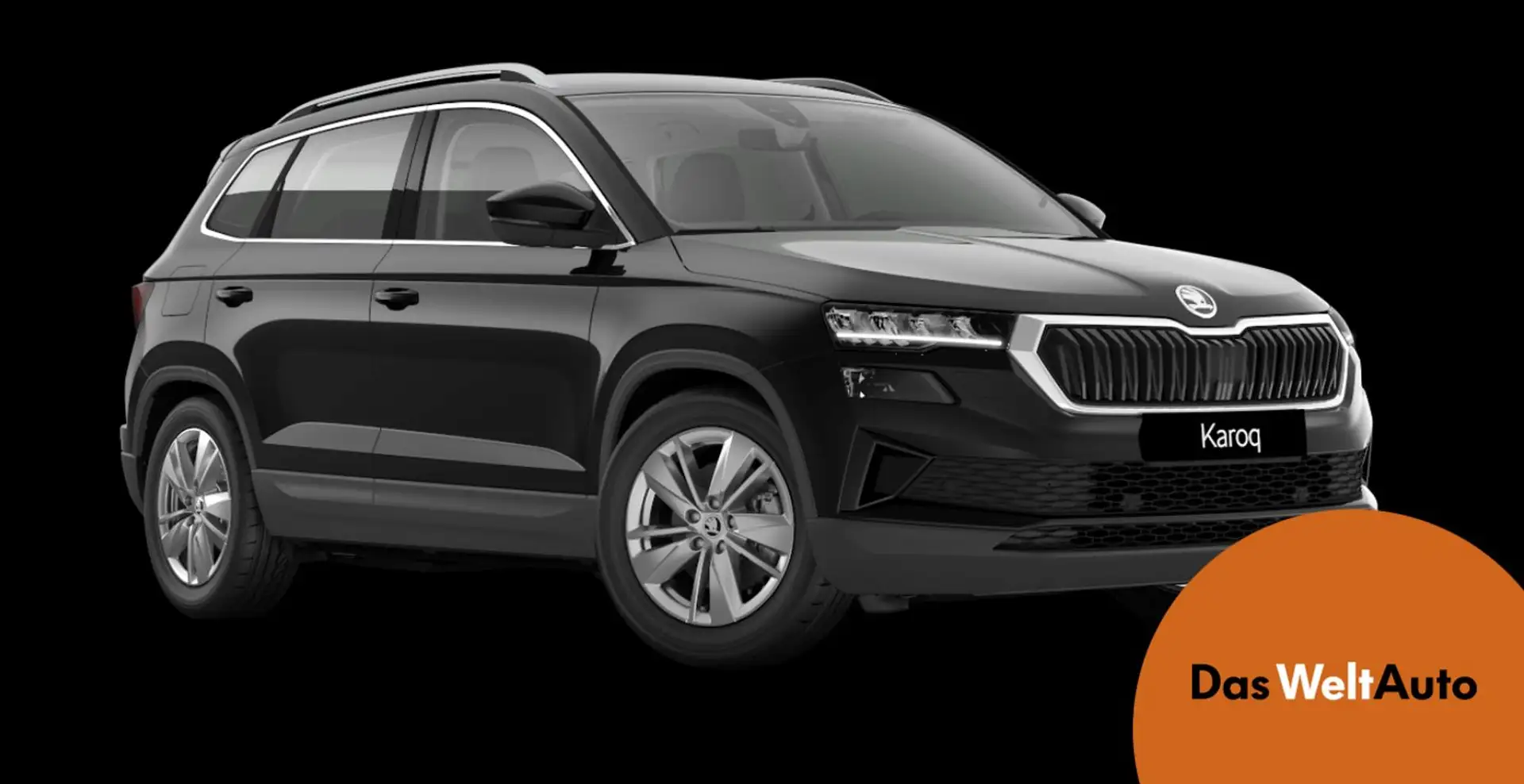 Skoda Karoq Selection TSI Schwarz - 1