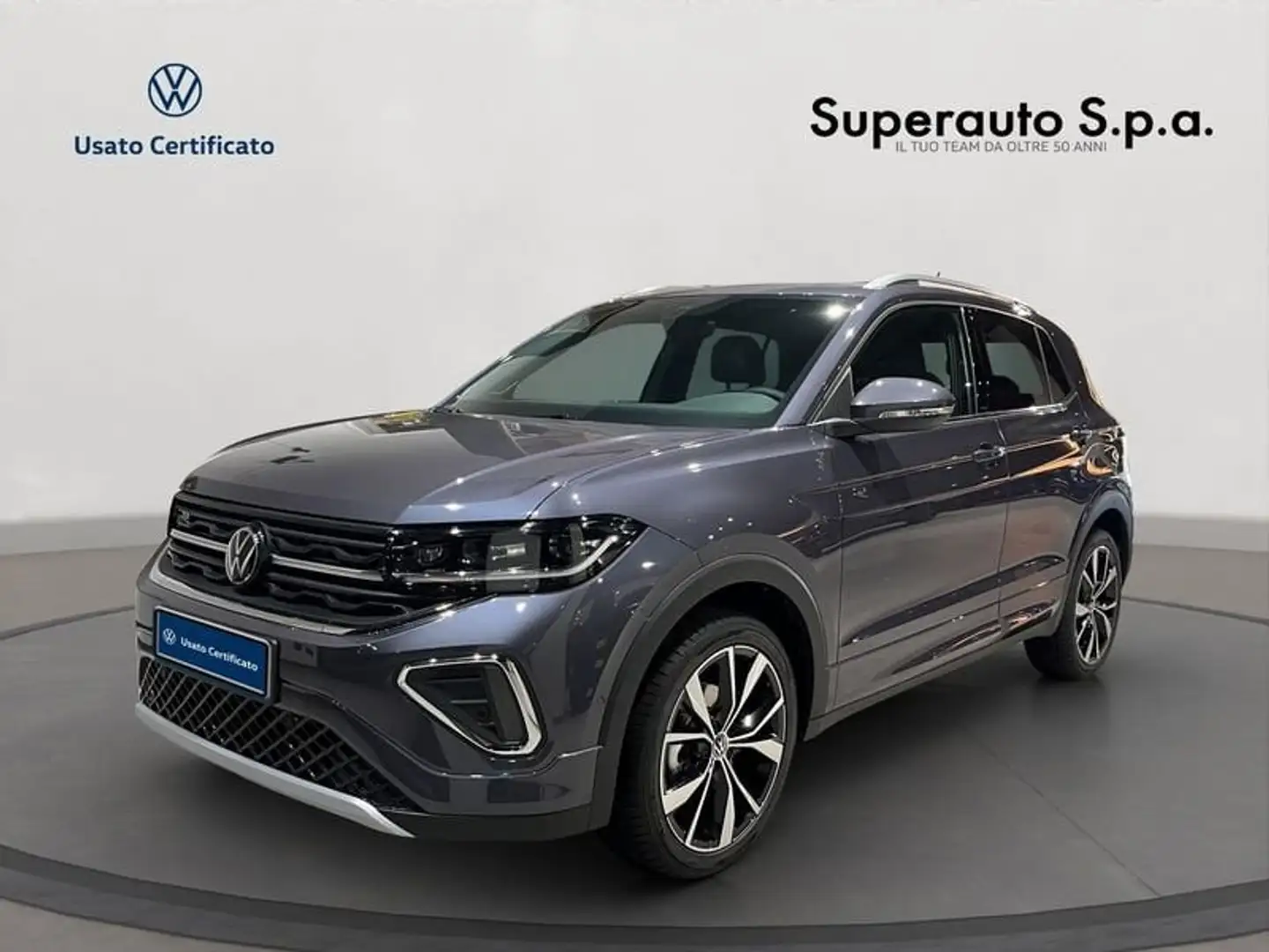 Volkswagen T-Cross 1.0 TSI 115 CV DSG R-Line Grigio - 1