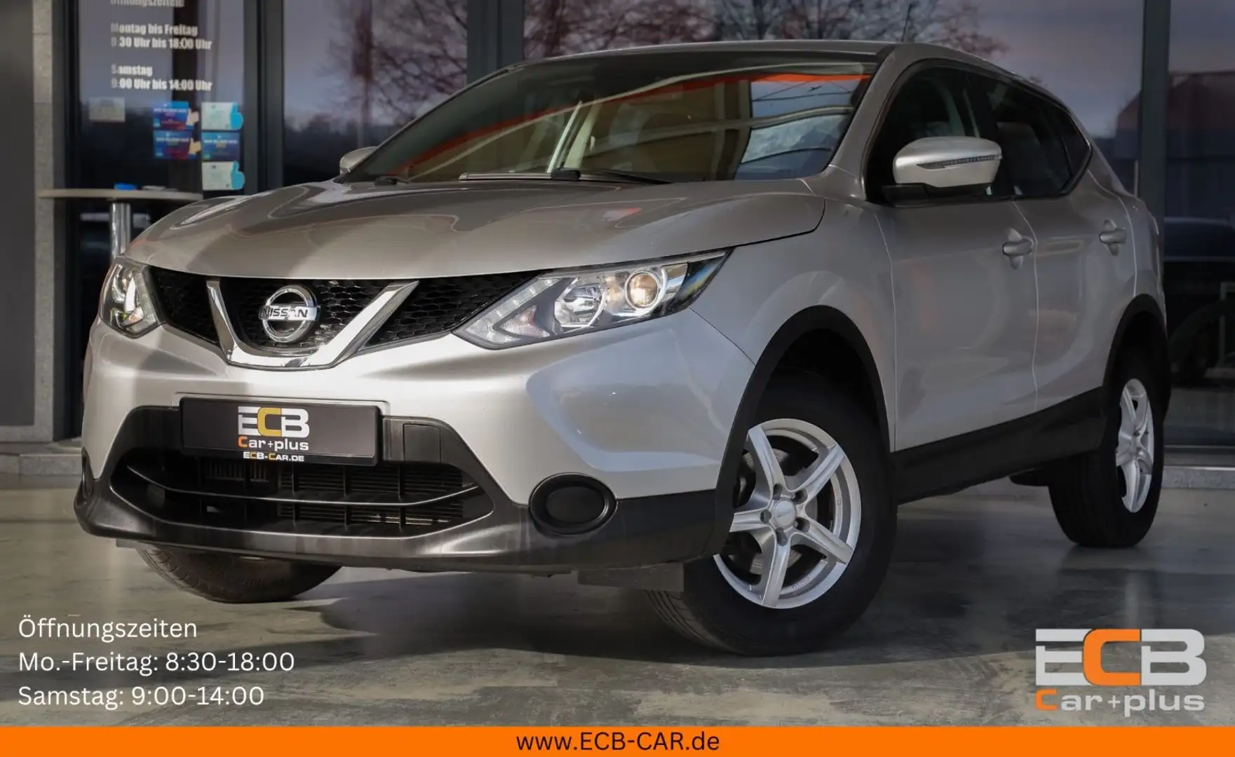 Nissan Qashqai Visia *Scheckheft/Klima/Temp* Silber - 1