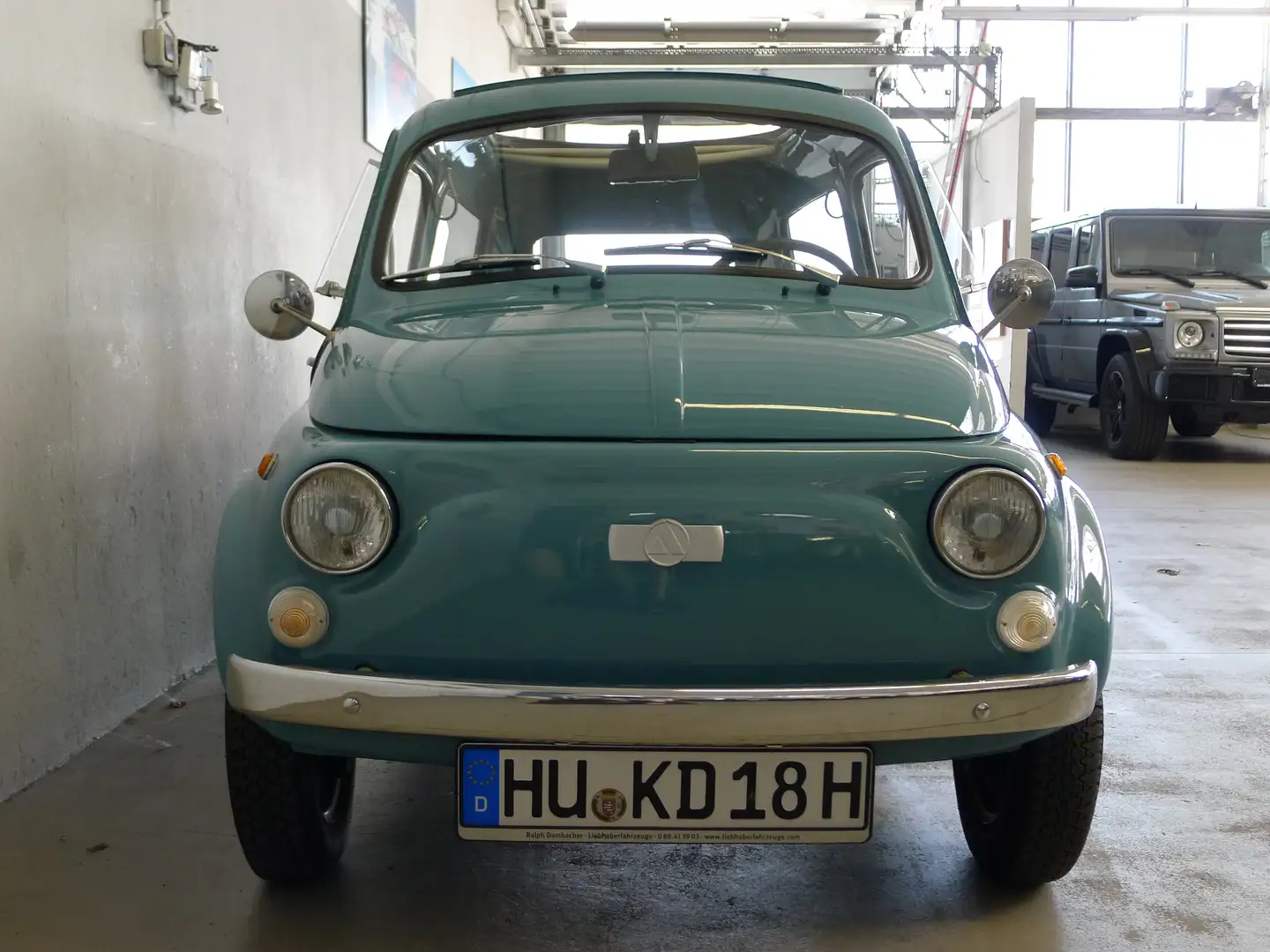 Fiat 500 Giardiniera, technisch/optisch toller Zustand Синий - 2