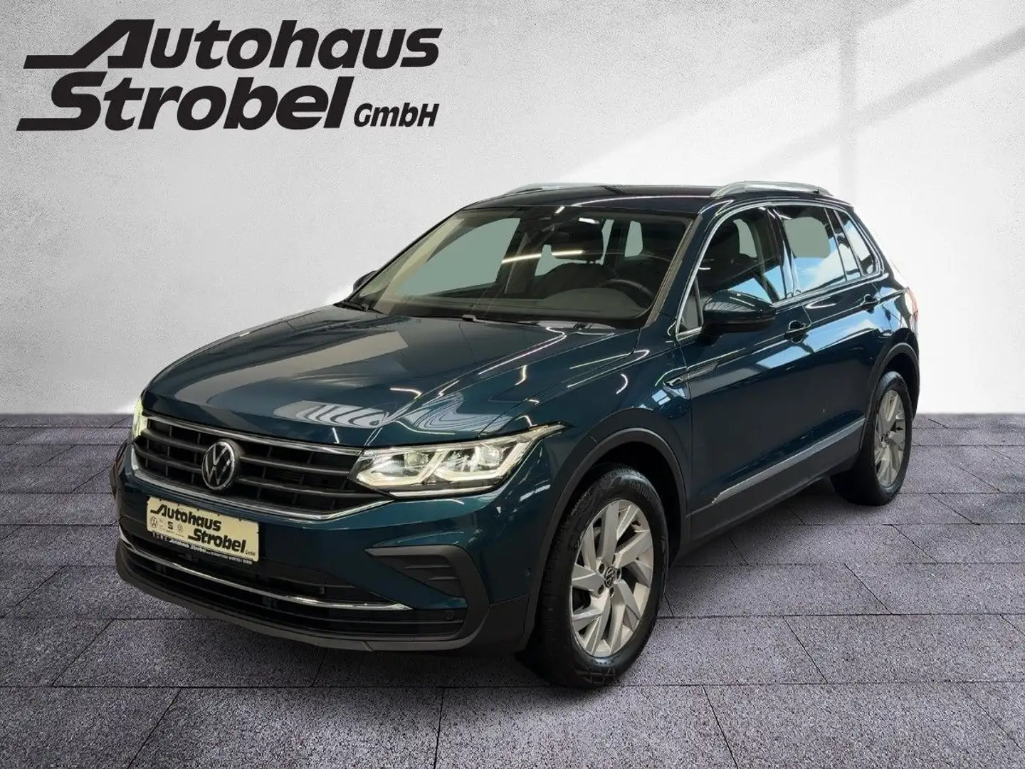 Volkswagen Tiguan 2.0 TDI DSG 4M Life AHK ACC Navi LED-Matr Blau - 2