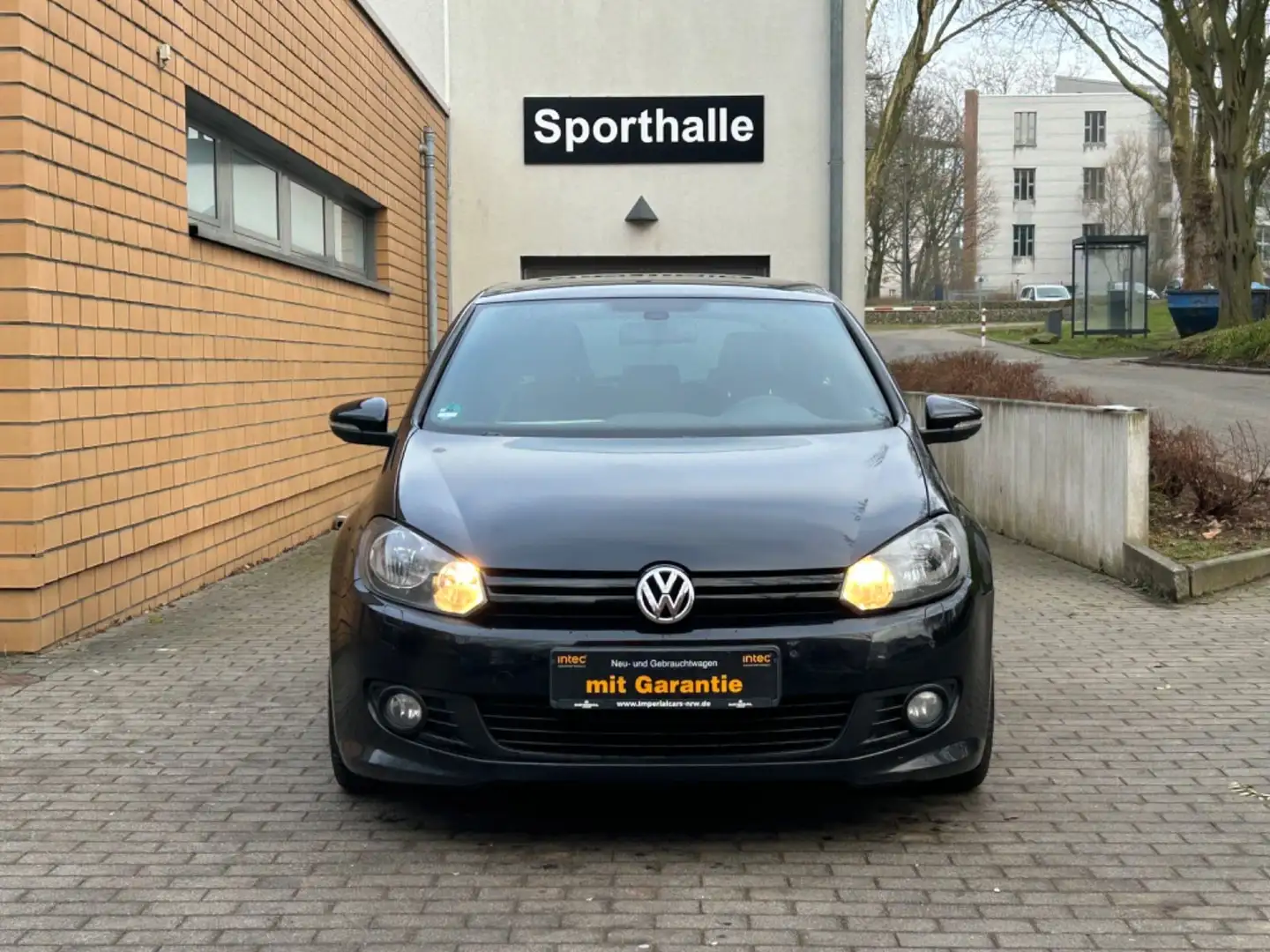 Volkswagen Golf VI Highline/R-LINE/LEDER/KLIMAAUTO/SHZ/STEU Schwarz - 2