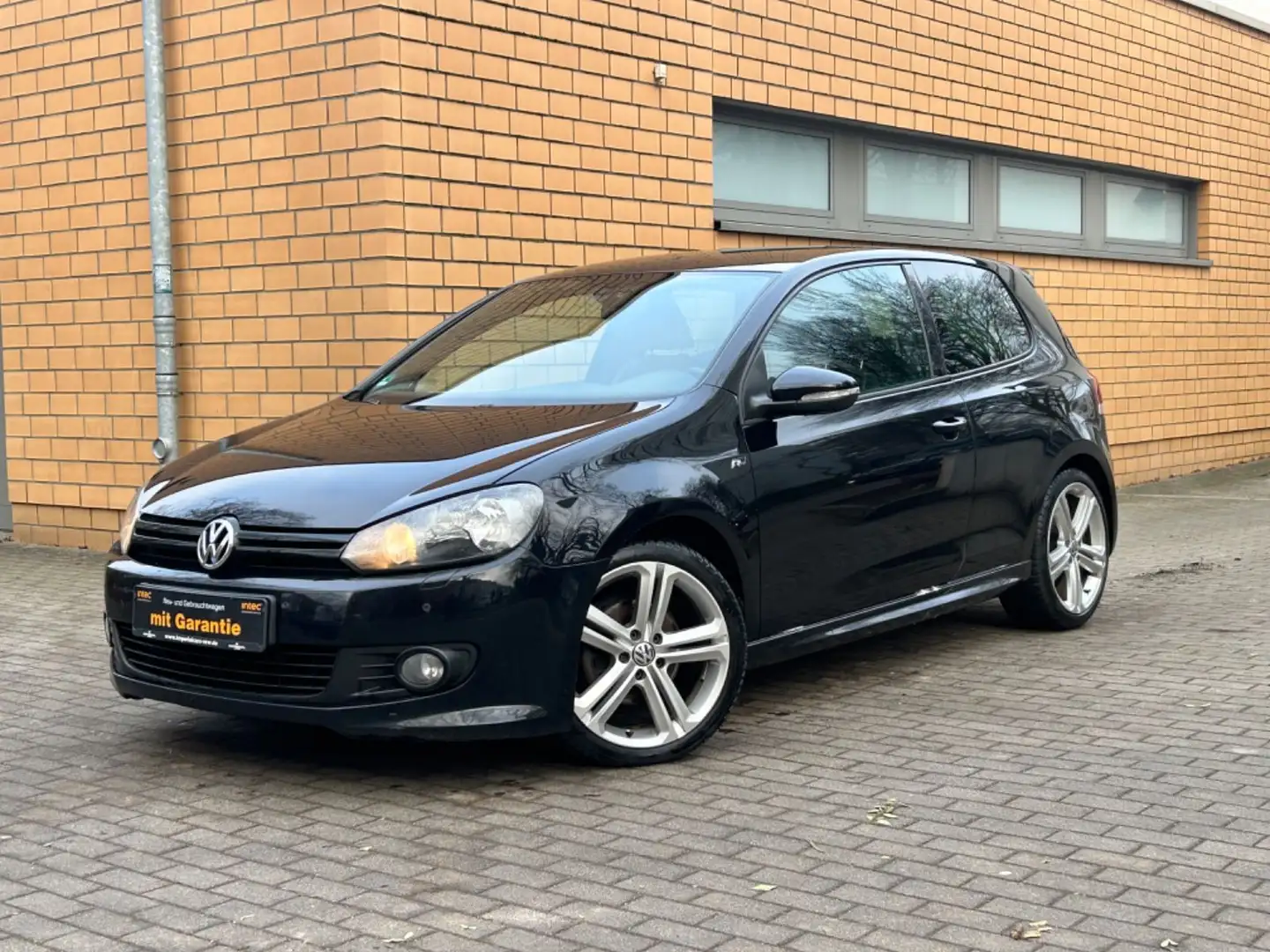 Volkswagen Golf VI Highline/R-LINE/LEDER/KLIMAAUTO/SHZ/STEU Schwarz - 1
