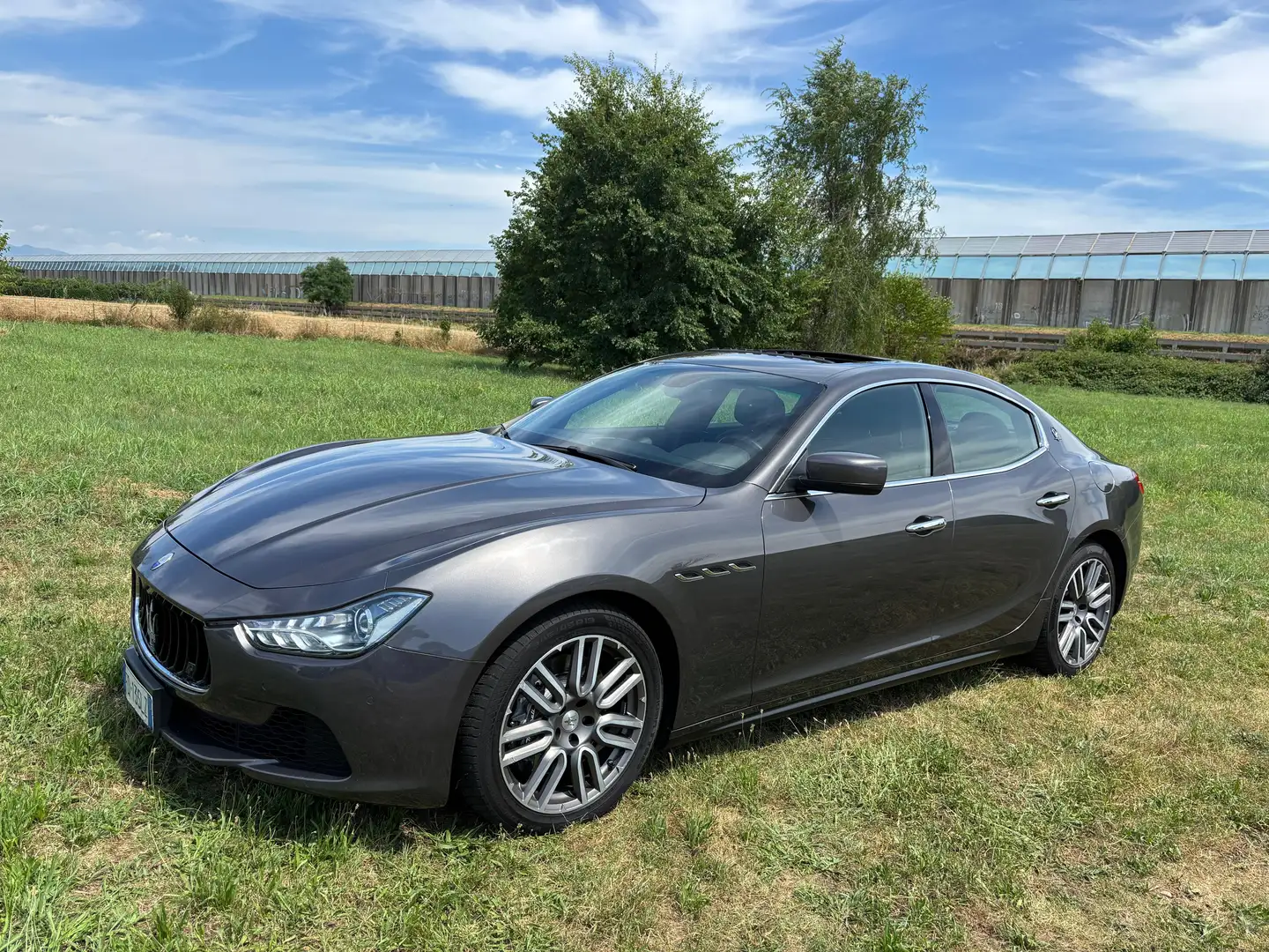 Maserati Ghibli 3.0 V6 (250cv) TETTO PANORAMICO//NO SUPER BOLLO Grigio - 2