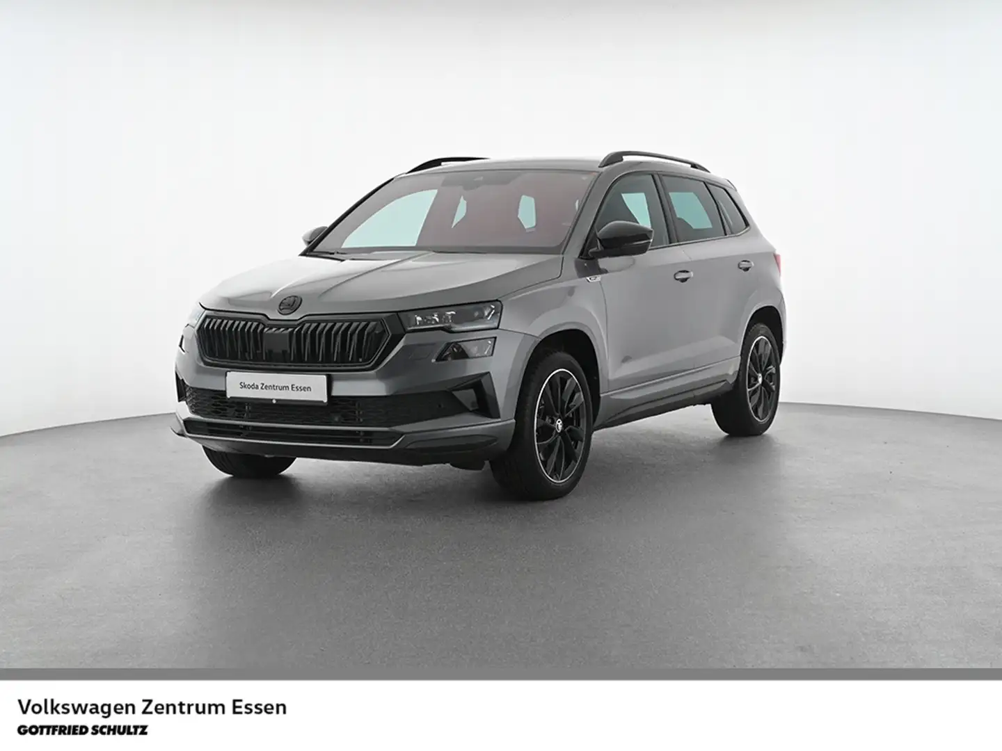 Skoda Karoq Sportline TSI DSG AHK Stdhzg Matrix RFK Standhzg Grau - 1