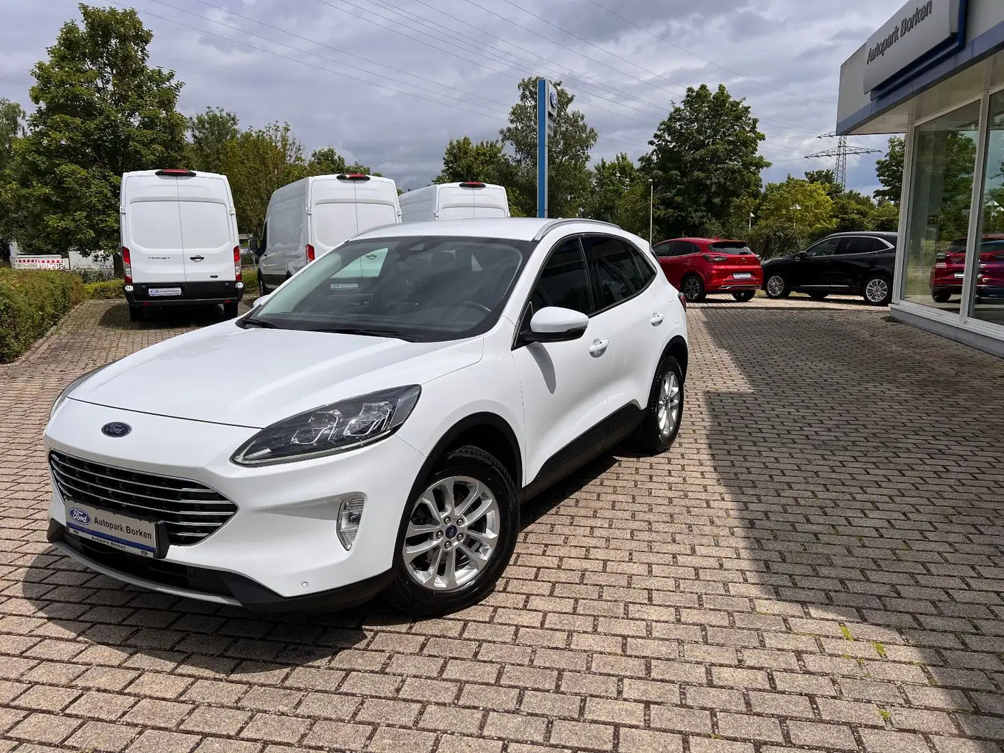 Ford Kuga Titanium X      AHK abnehmbar Weiß - 1