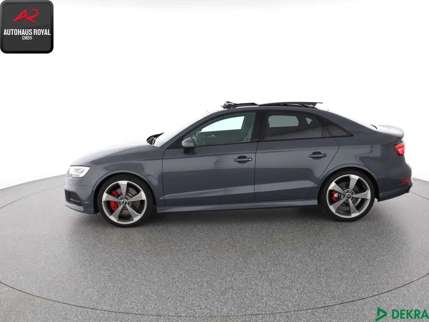 Audi S3 S3 2.0 TFSI qu. MATRIX,BANG+O,ACC,PANO,MASSAGE Gris - 2