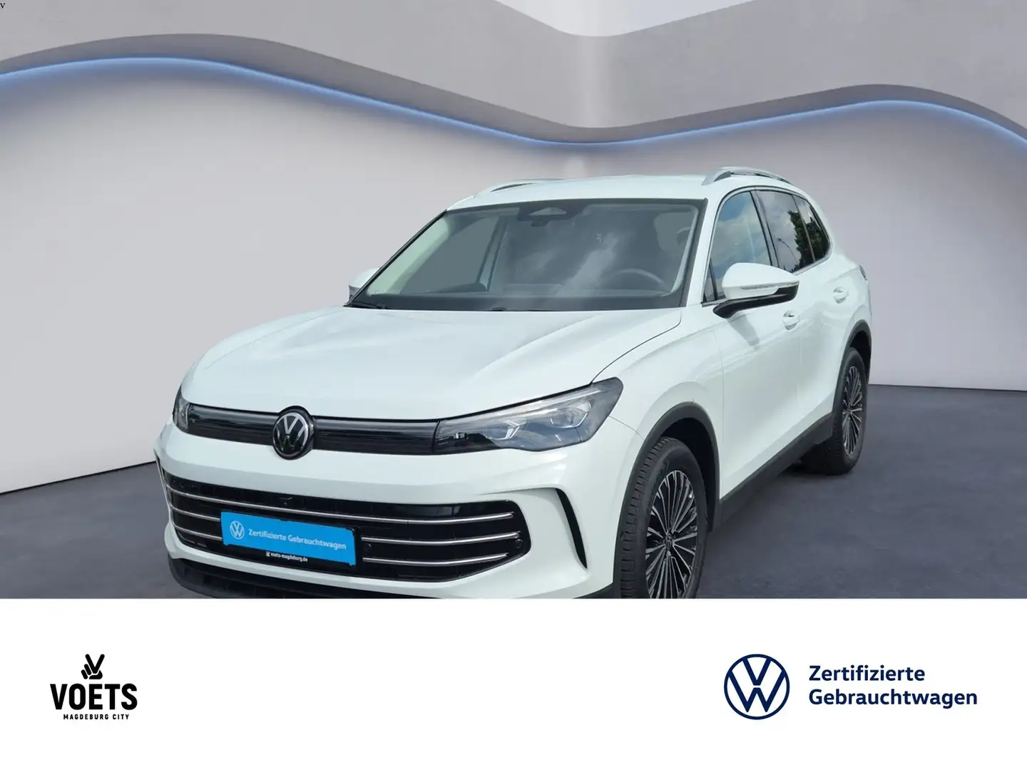 Volkswagen Tiguan 1,5 eTSI Elegance DSG+KAM+AHK+IQ-LIGHT Blanc - 1