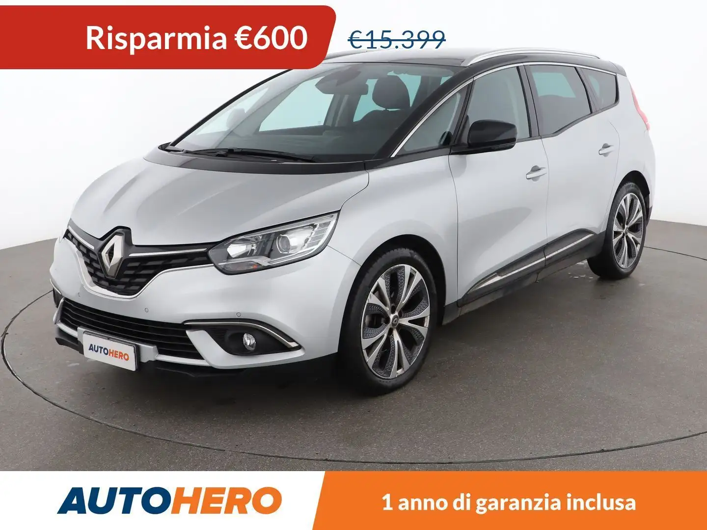 Renault Grand Scenic 1.5 dCi Energy Intens 110 CV Argento - 1