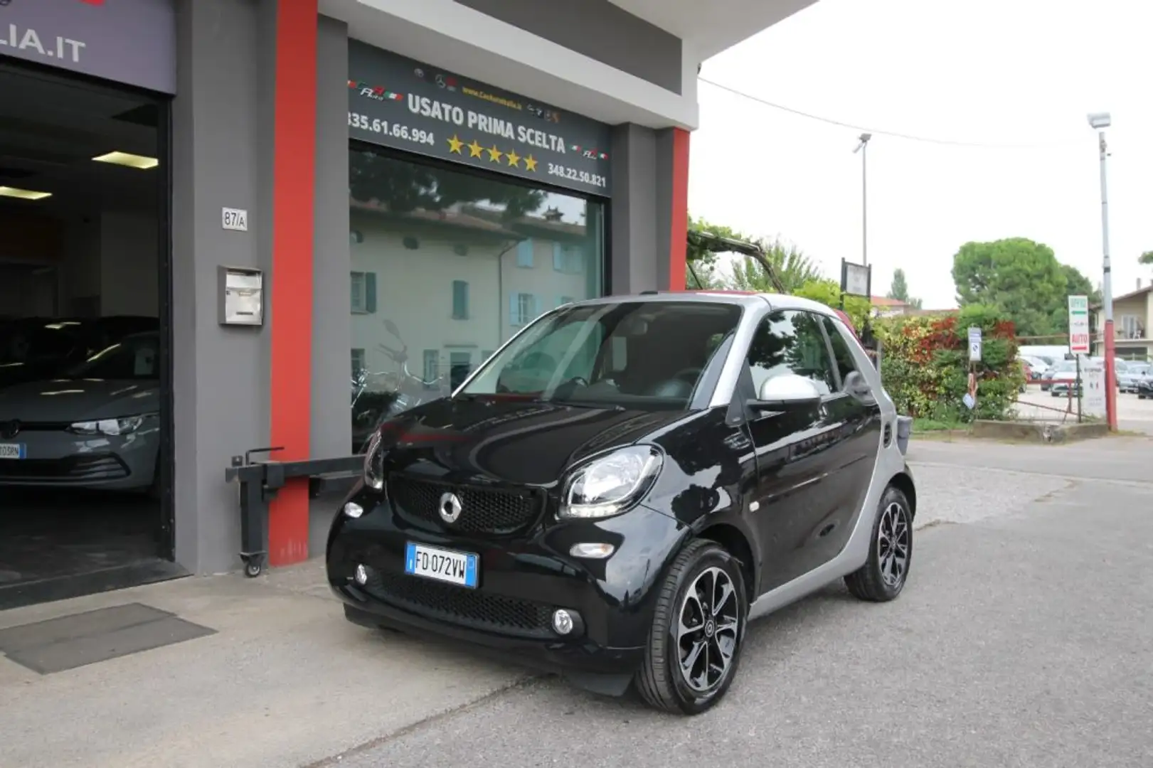 smart forTwo 70 1.0 twinamic cabrio Noir - 1