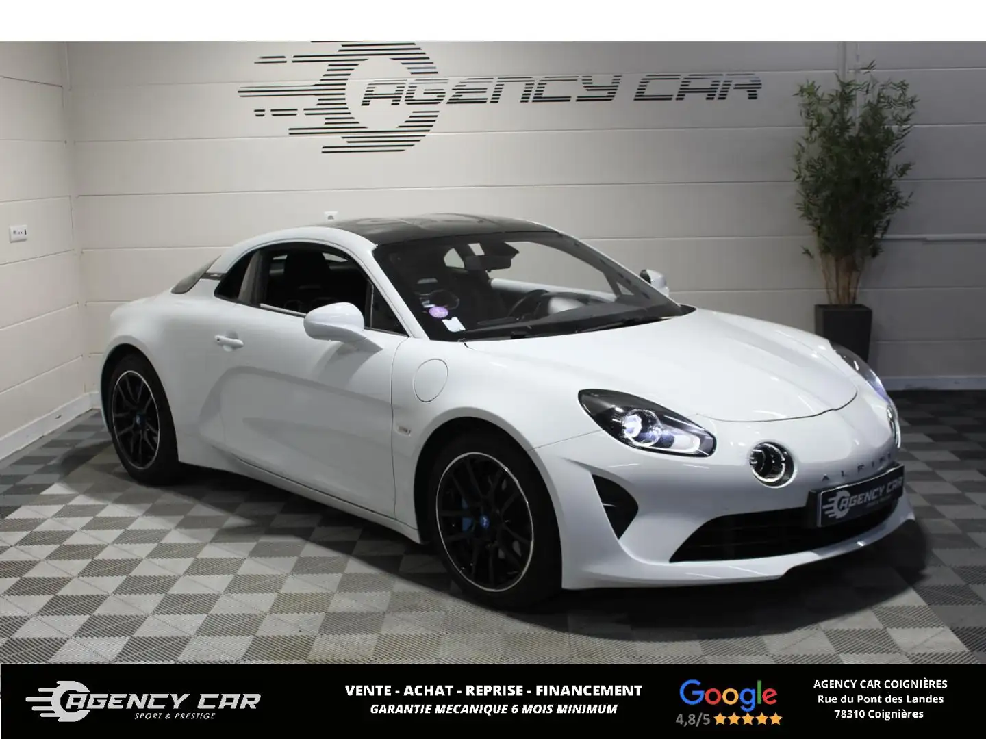 Alpine A110 1.8 Tce 252 EDC Pure 1er Main Suivi Alpine Blanc - 1