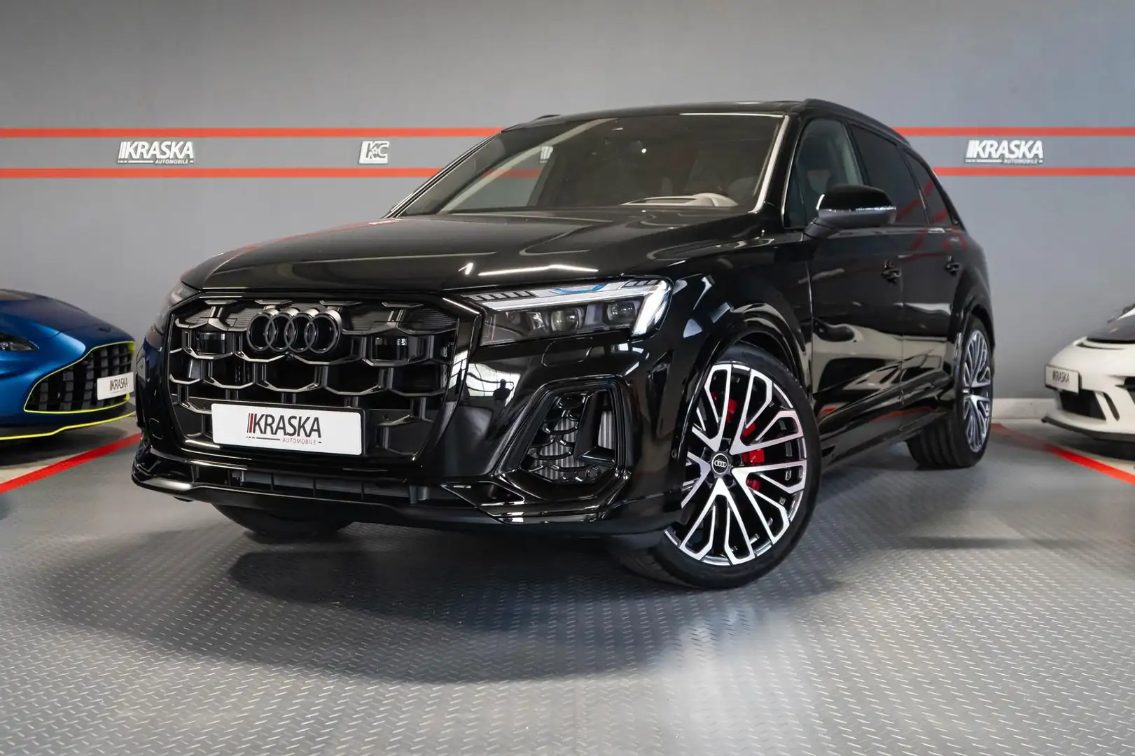 Audi SQ7 4.0 TFSI quattro AHK PANO B&O STHZ ABT Negro - 1