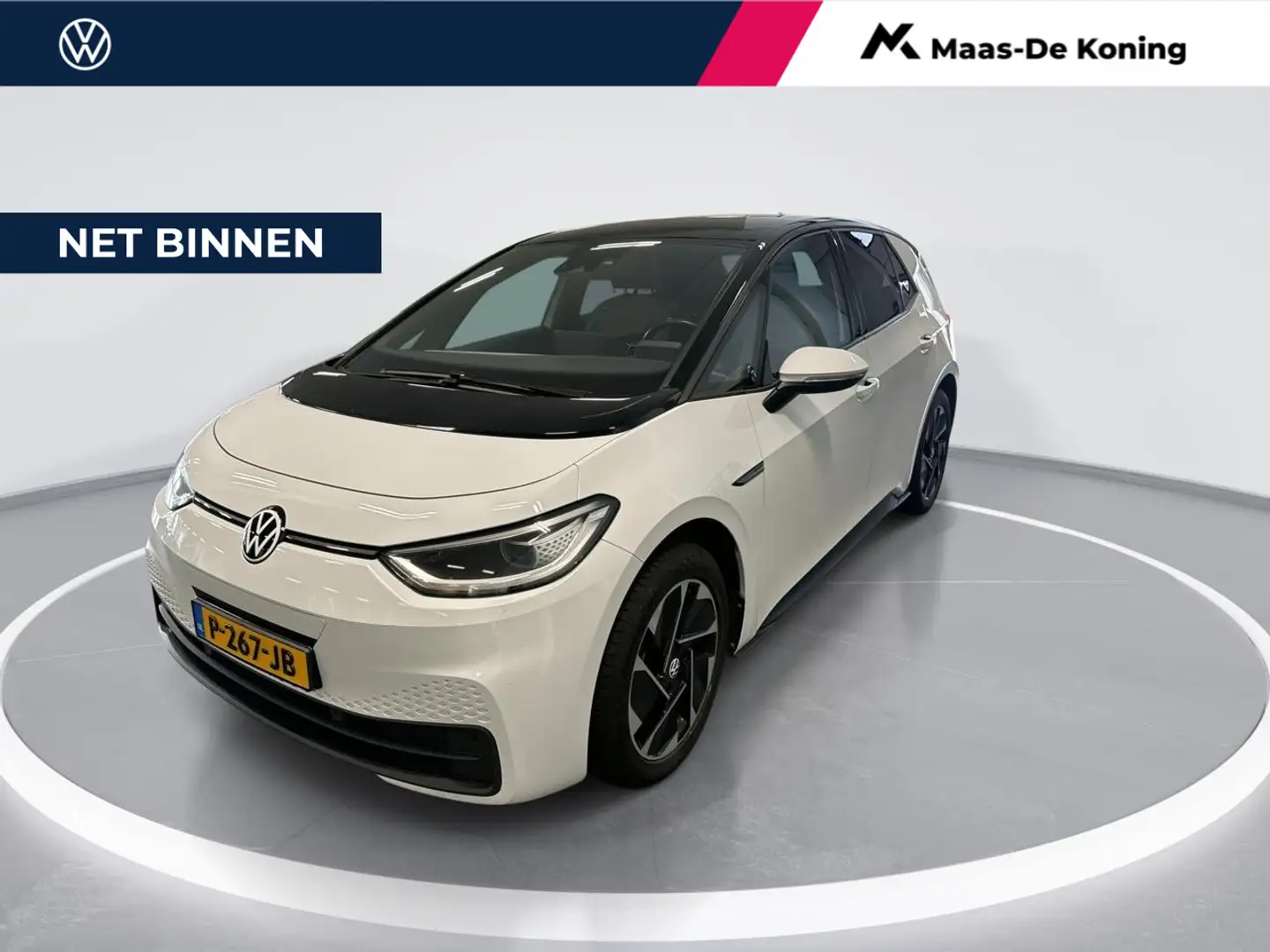 Volkswagen ID.3 Pro 204pk 58 kWh · Warmtepomp ·  Camera · Apple/An Wit - 1