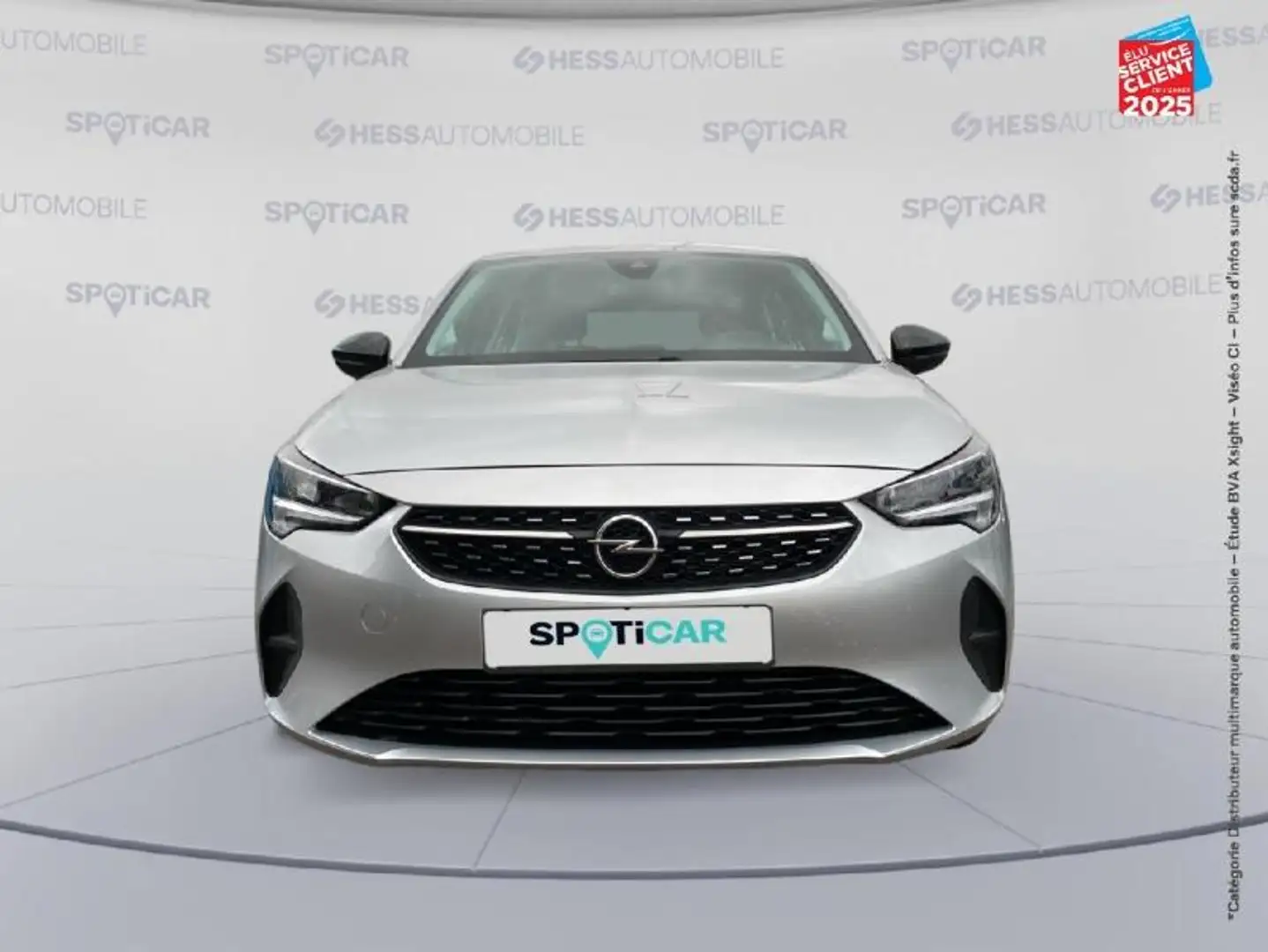 Opel Corsa-e 1.2 75ch Elegance Business GPS Gris - 2