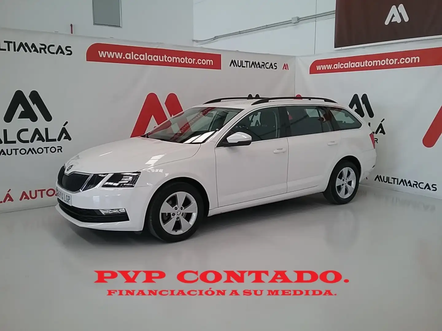 Skoda Octavia Combi 1.6TDI CR Ambition Weiß - 1
