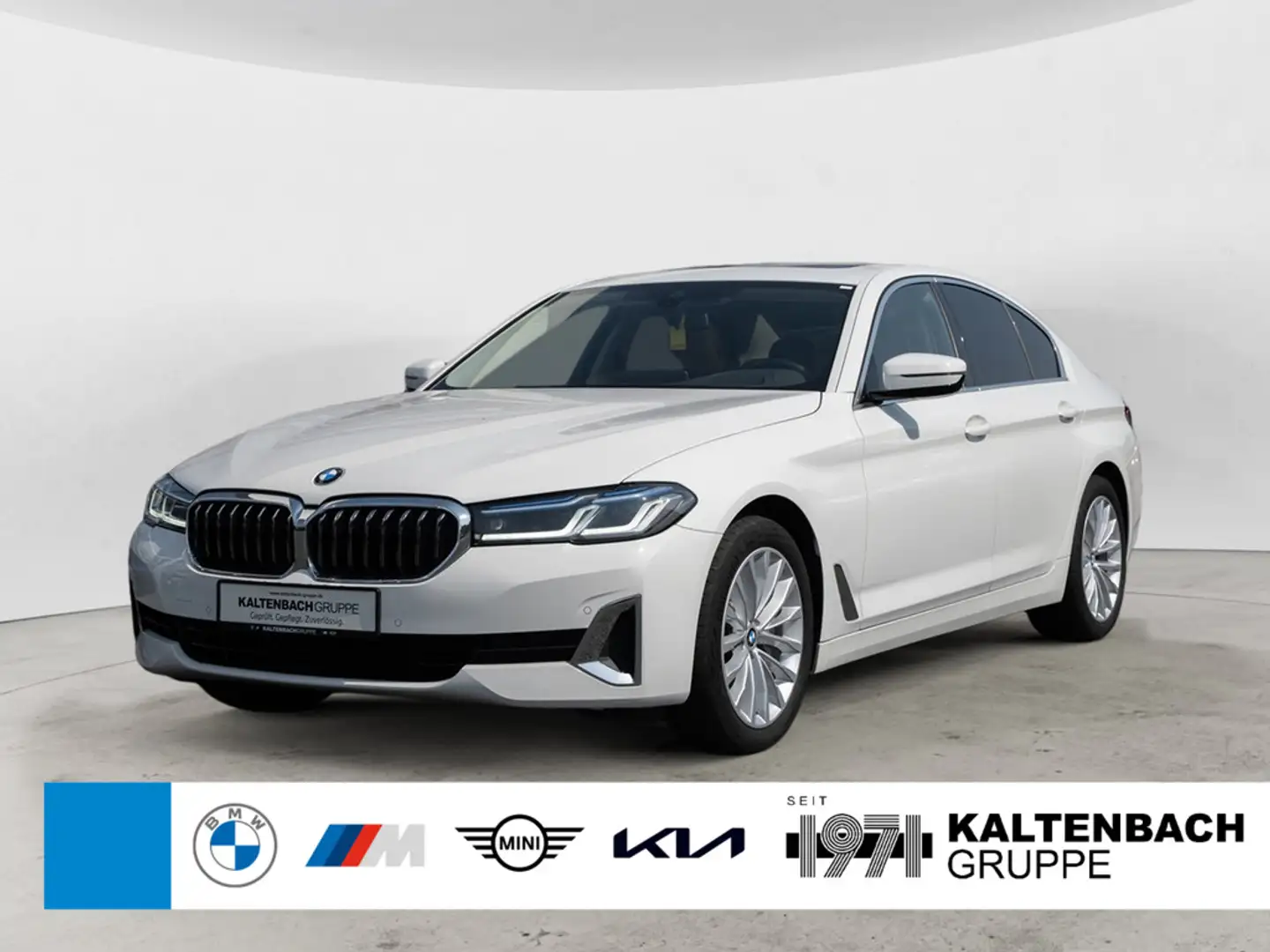 BMW 530 i xDrive Luxury Line AHK HUD LASER LED SHZ Weiß - 1