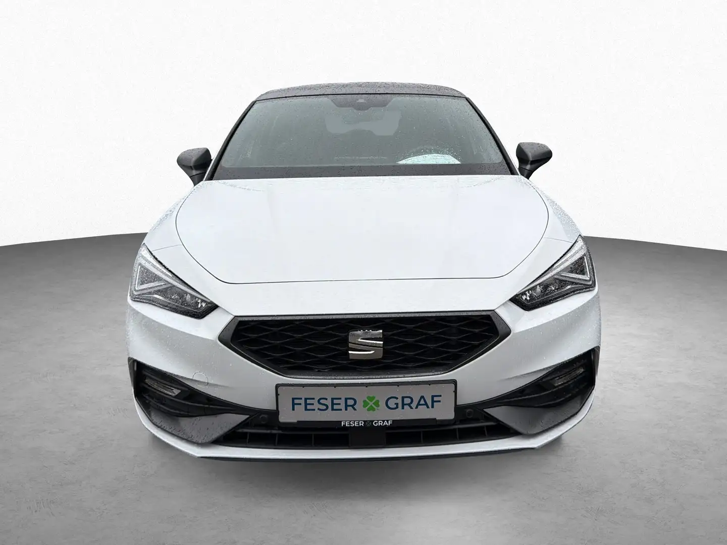 SEAT Leon 1.5 eTSI FR DSG INFOTAIN|SHZ|DINAMICA|PANO Weiß - 2