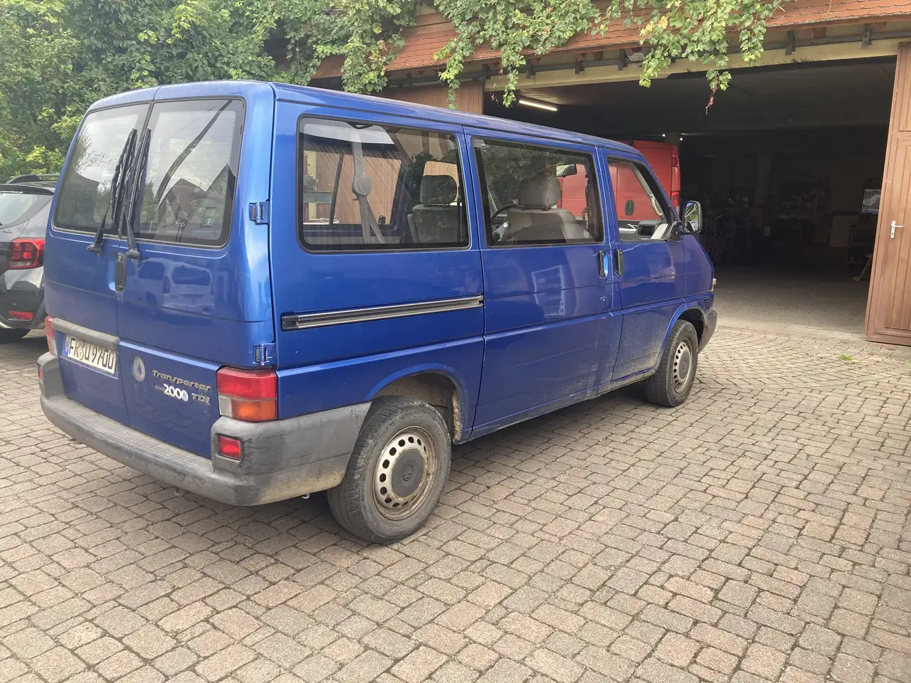 Volkswagen T4 Caravelle TDI 2,5 Diesel Kein TÜV Plus Innenverkleidung Dazu, foto 5