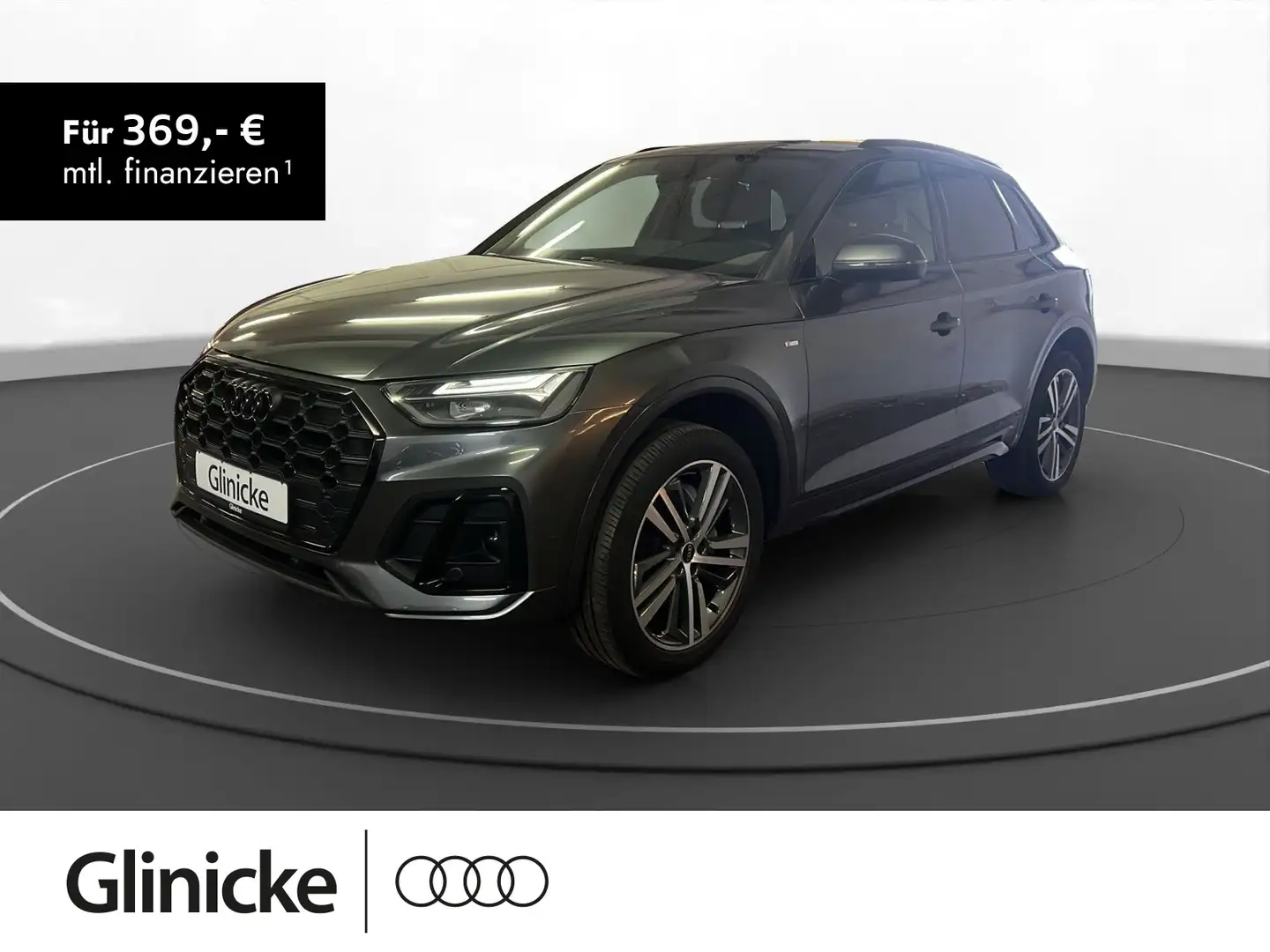 Audi Q5 40 TDI qu. S line LED LM 20" Navi PDC vo+hi T Grau - 1