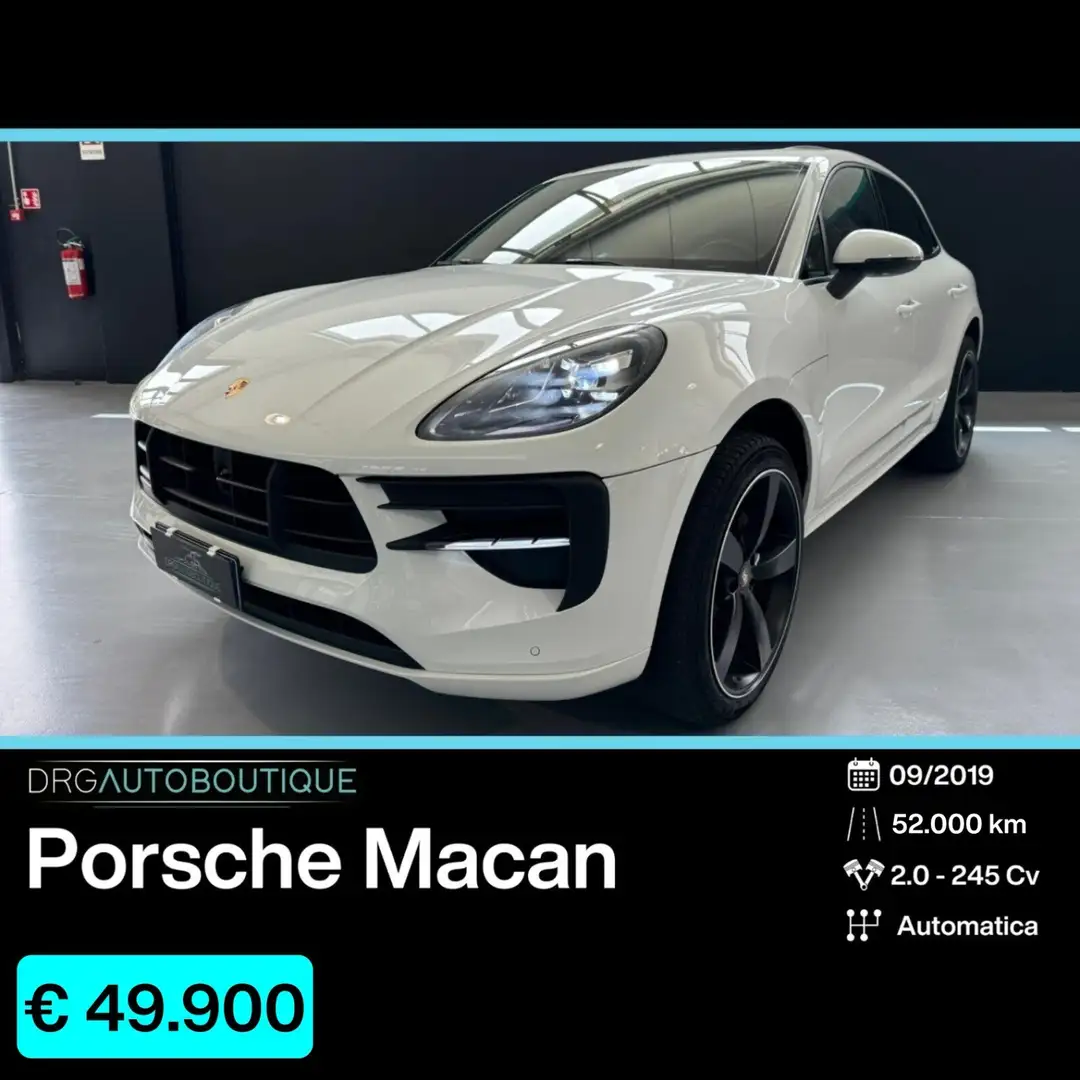 Porsche Macan 2.0 Blanc - 1
