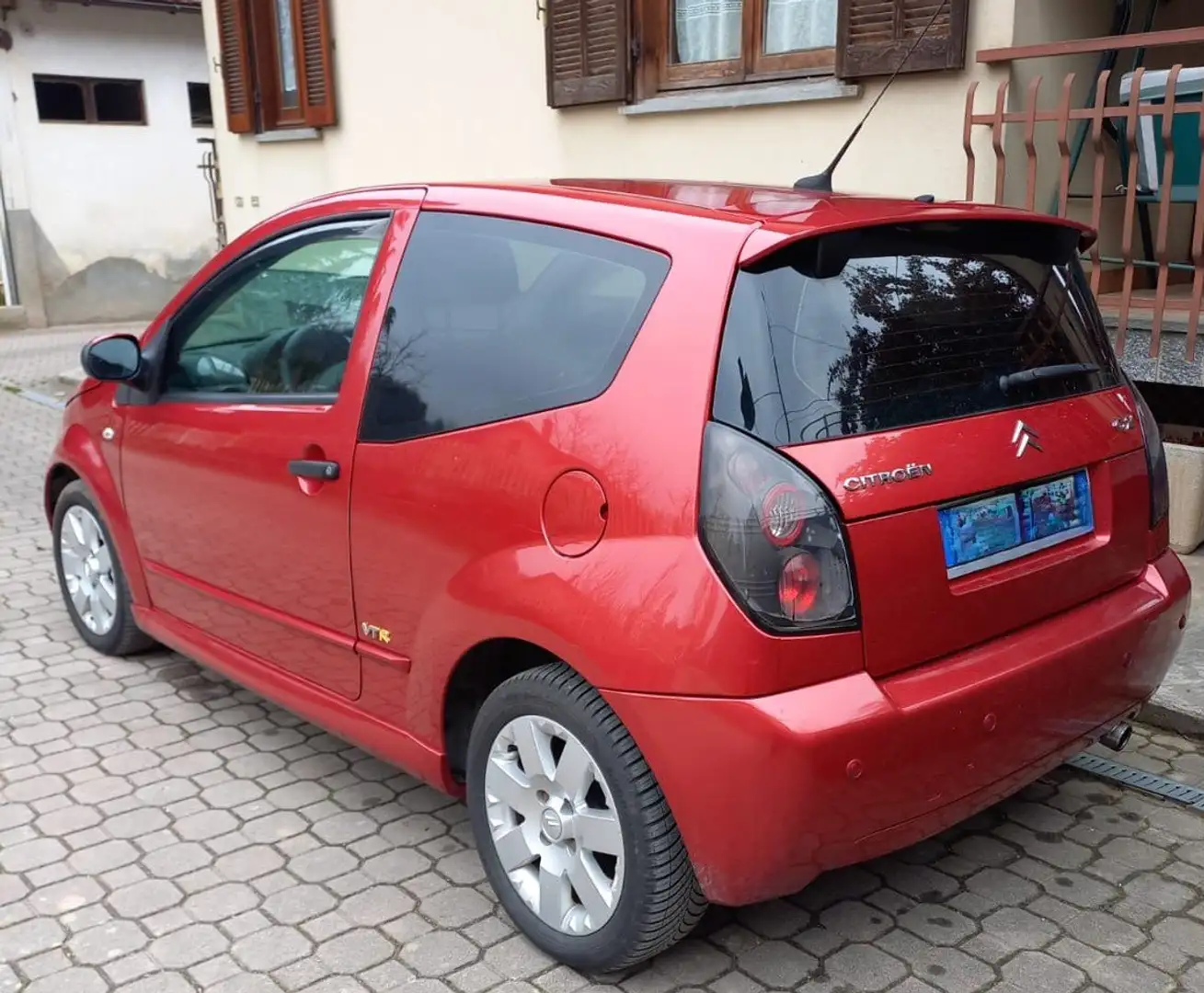 Citroen C2 C2 1.4 hdi Vtr Excite 70cv Rosso - 2