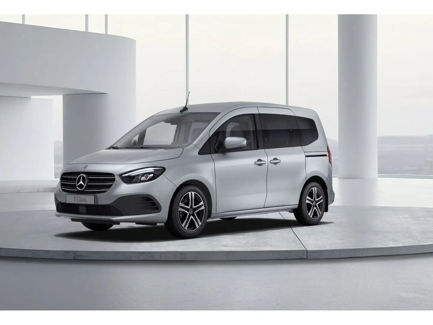 Mercedes-Benz T-Klasse T 180 Standard Aut. Navi Cam SHZ LED Silber - 2