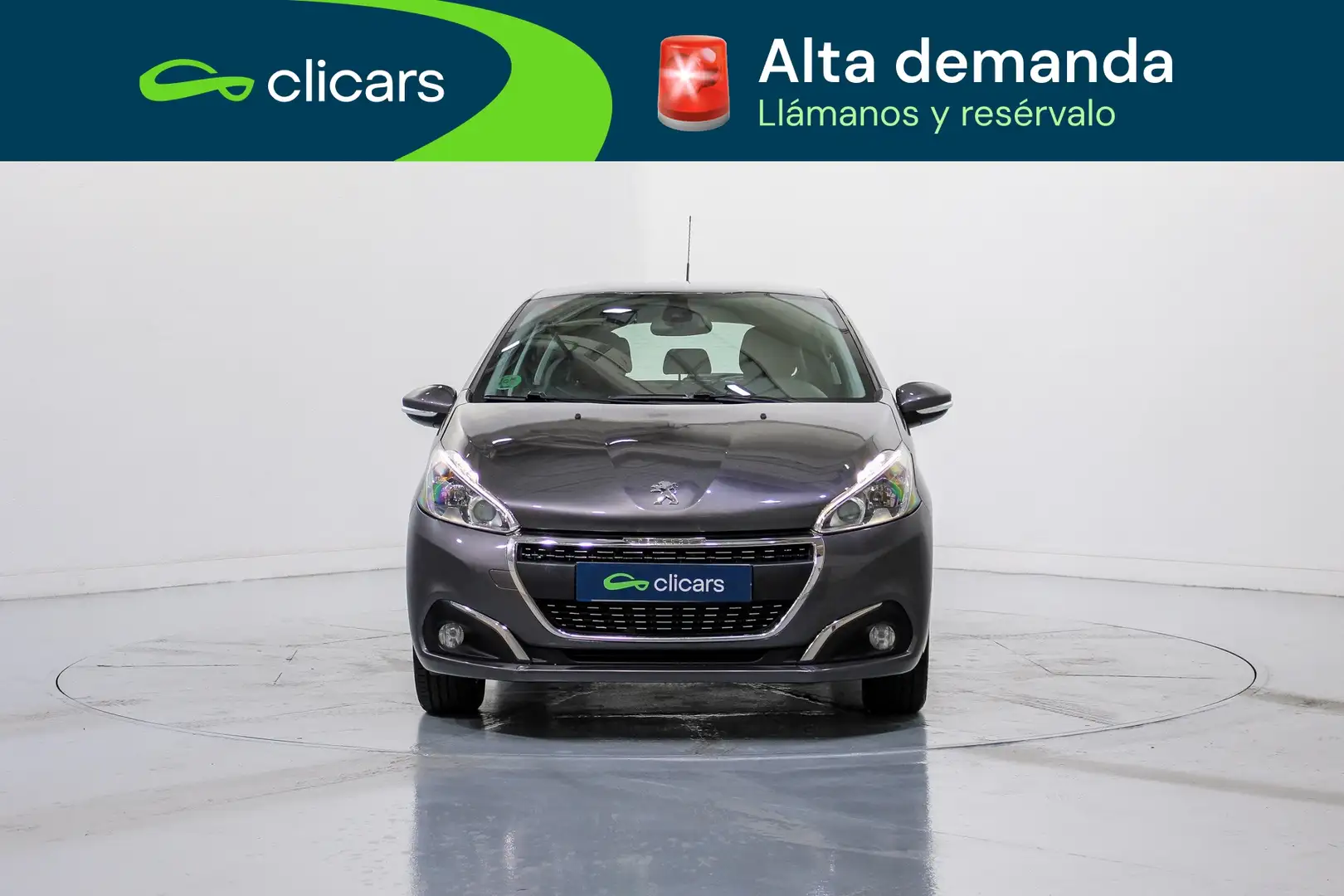 Peugeot 208 1.2 PureTech S&S Signature 82 Gris - 2