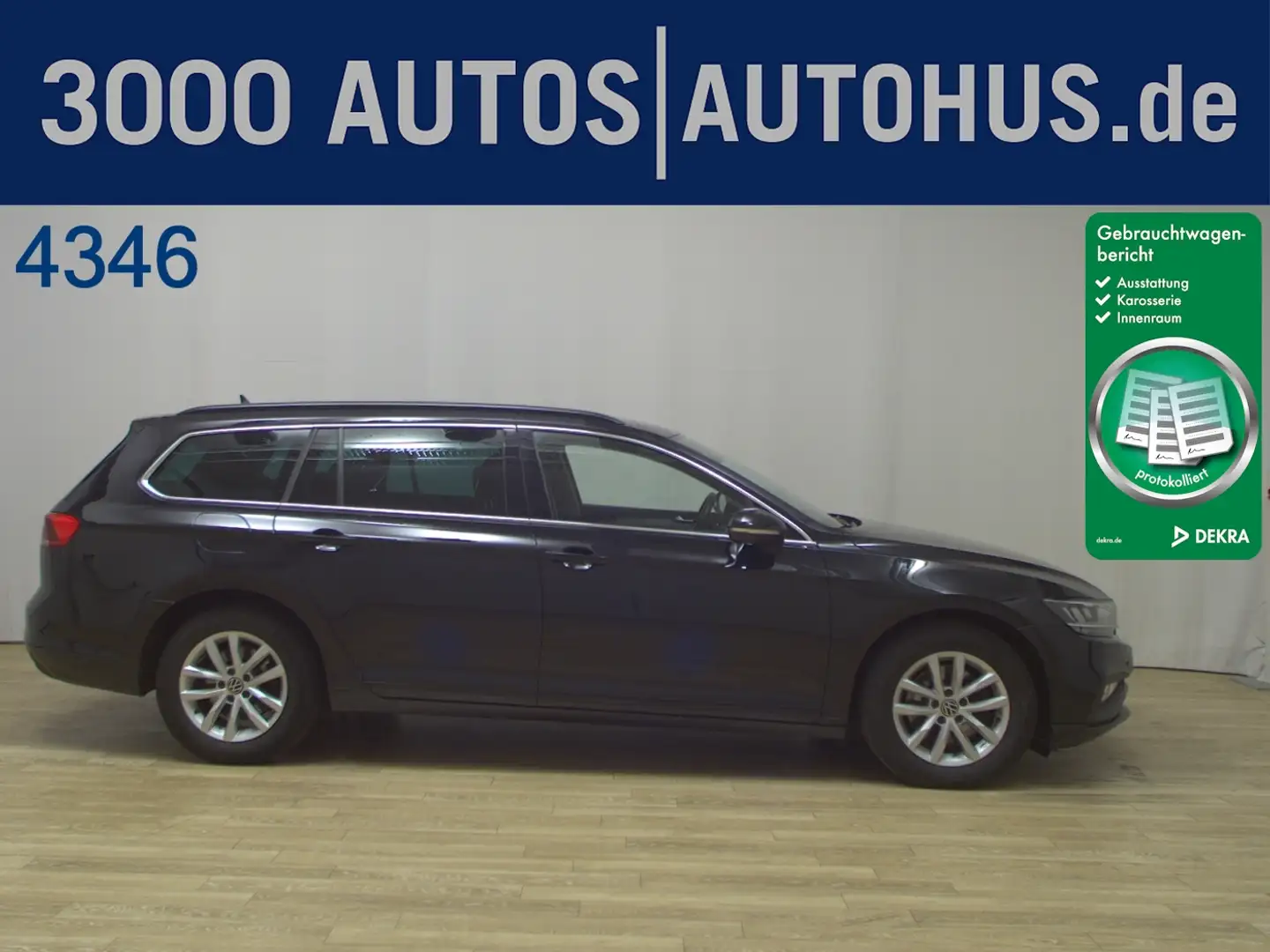 Volkswagen Passat Var. 2.0 TDI Business Navi LED ACC RFK Noir - 1