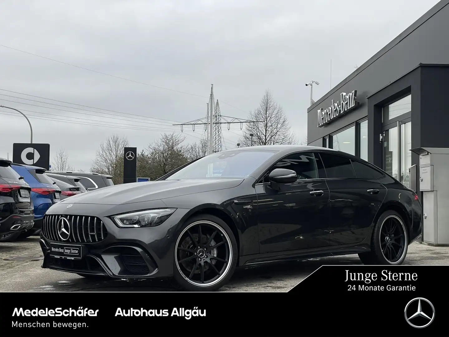 Mercedes-Benz AMG GT Mercedes-AMG GT 53 4M+ AMG Night Mem Burm HuD Grau - 1